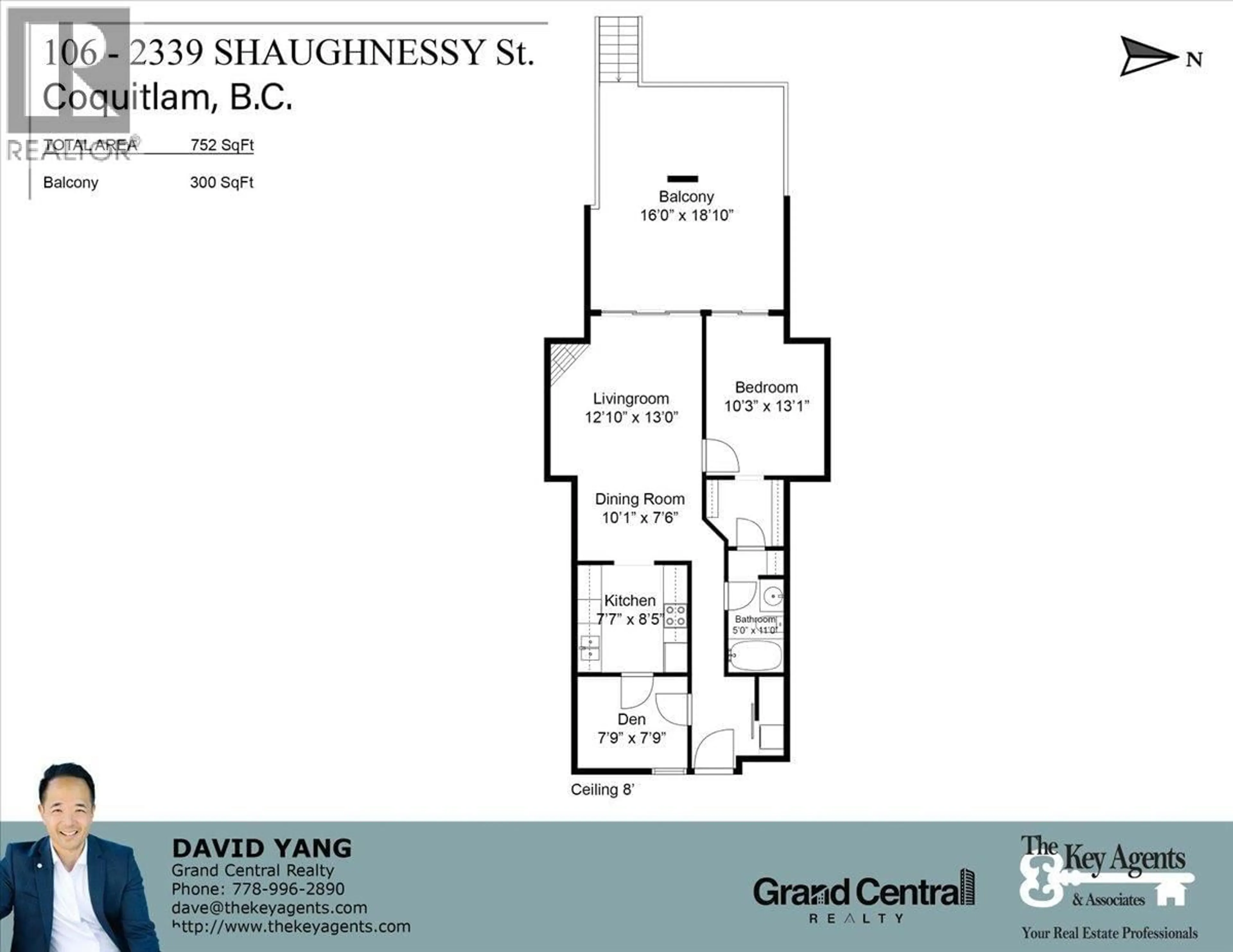 Floor plan for 106 - 2339 SHAUGHNESSY STREET, Port Coquitlam British Columbia V3C3E2