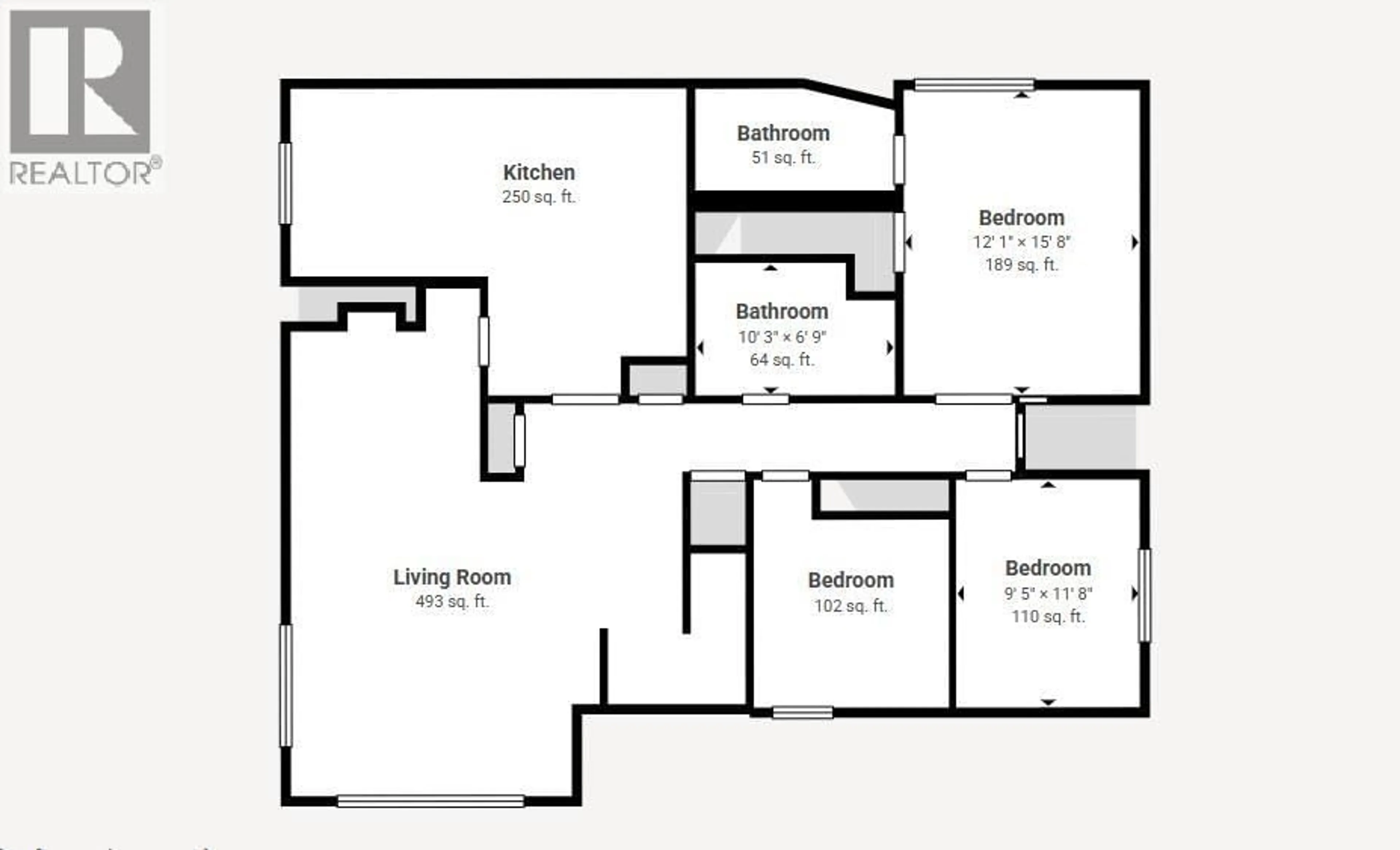 Floor plan for 1930 BEACH CRESCENT, Quesnel British Columbia V2J4J6