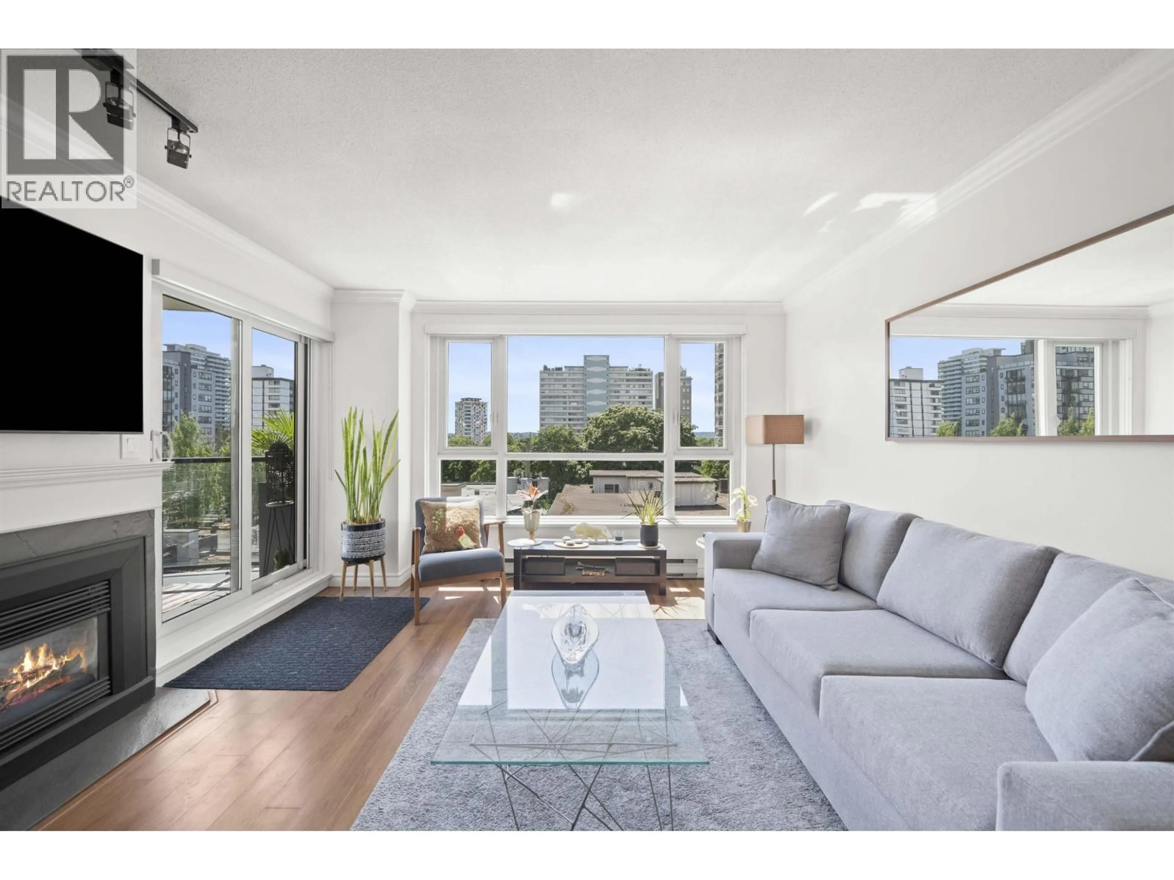Living room with furniture, unknown for 502 - 1838 NELSON STREET, Vancouver British Columbia V6G1N1