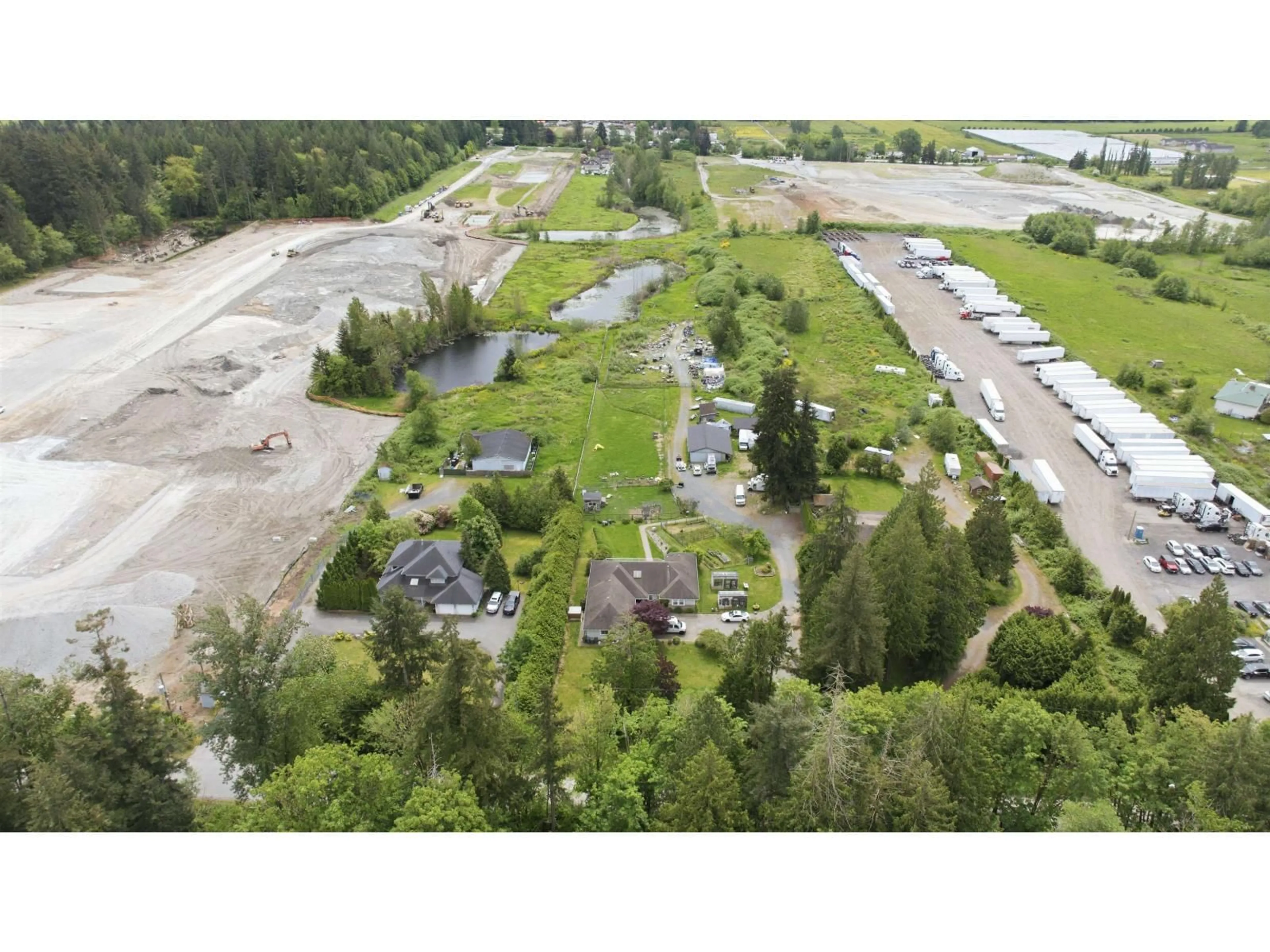 A pic from outside/outdoor area/front of a property/back of a property/a pic from drone, unknown for 18998 20 AVENUE, Surrey British Columbia V3Z9V2