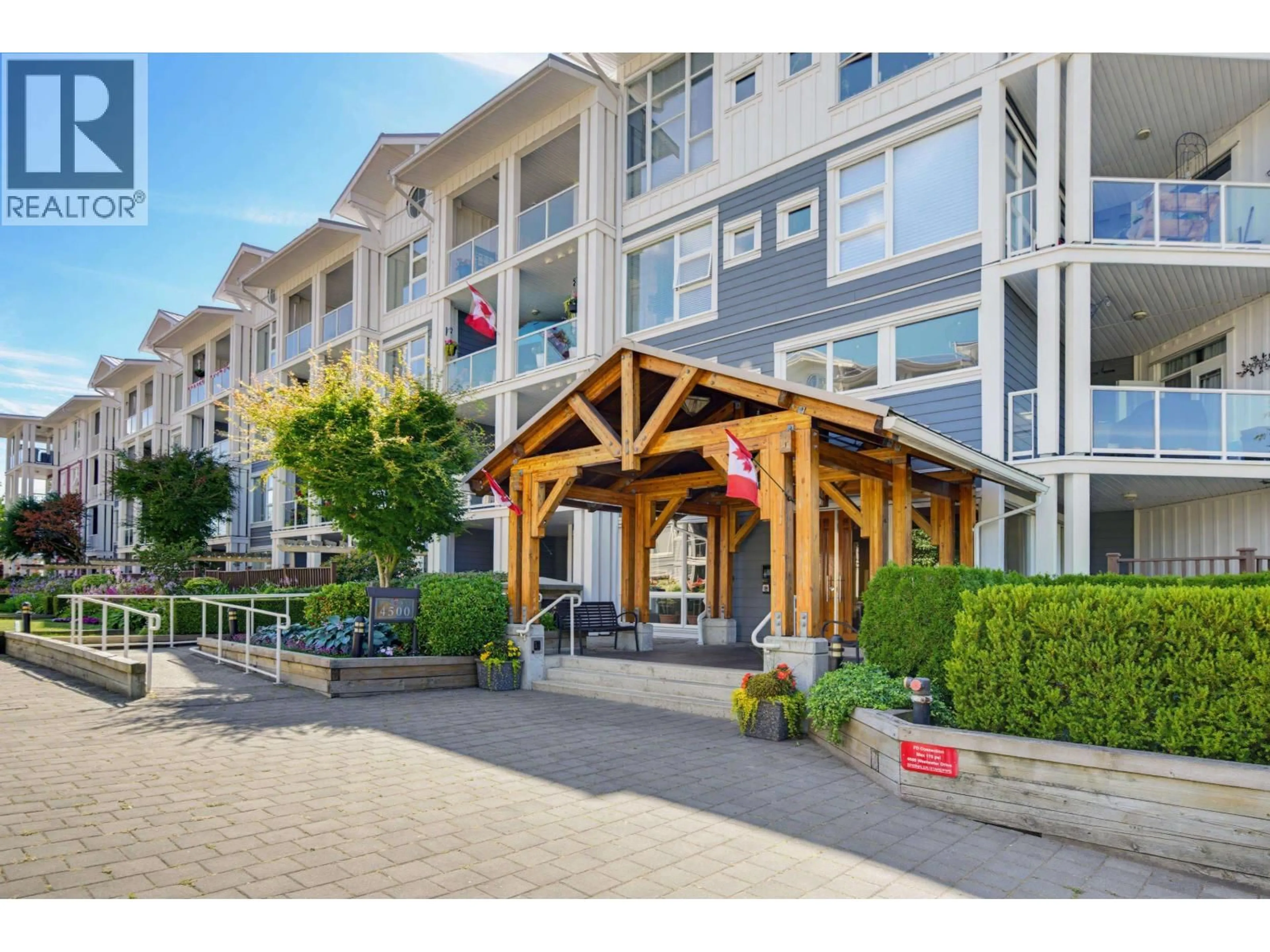 Patio, mountain view for 101 - 4500 WESTWATER DRIVE, Richmond British Columbia V7E6S1