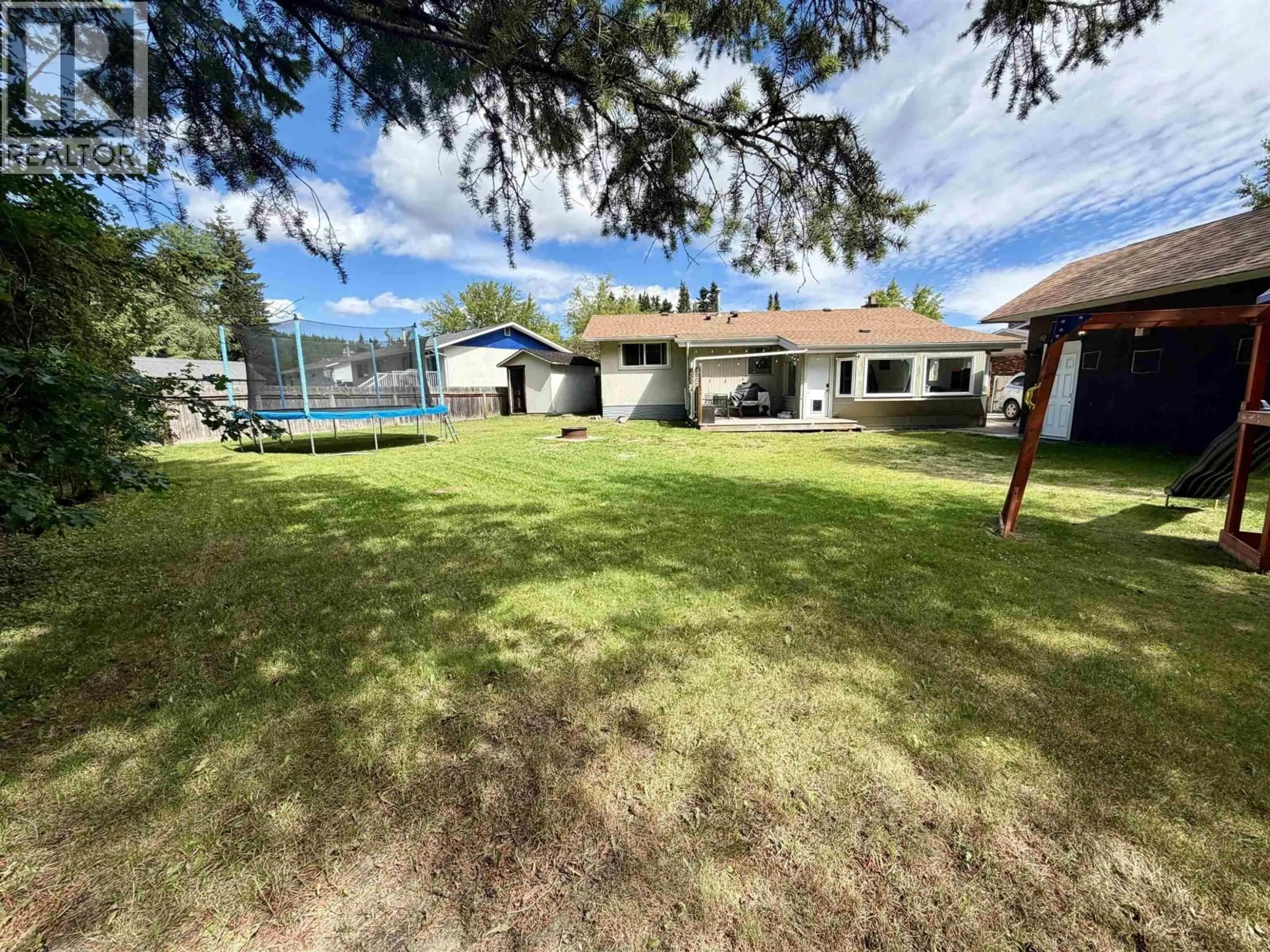 A pic from outside/outdoor area/front of a property/back of a property/a pic from drone, water/lake/river/ocean view for 1063 NELSON CRESCENT, Prince George British Columbia V2M5A1