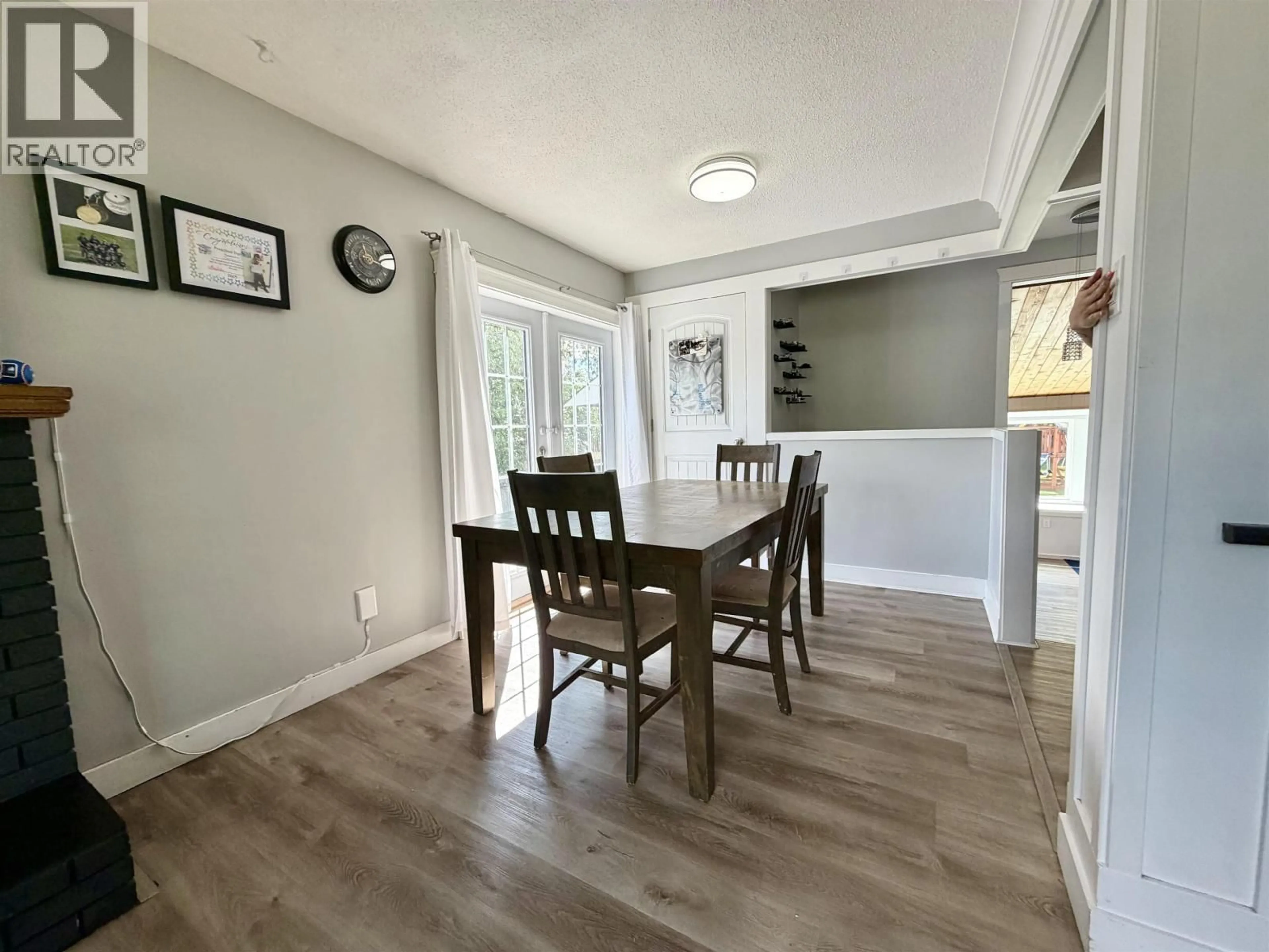 Dining room, wood/laminate floor for 1063 NELSON CRESCENT, Prince George British Columbia V2M5A1