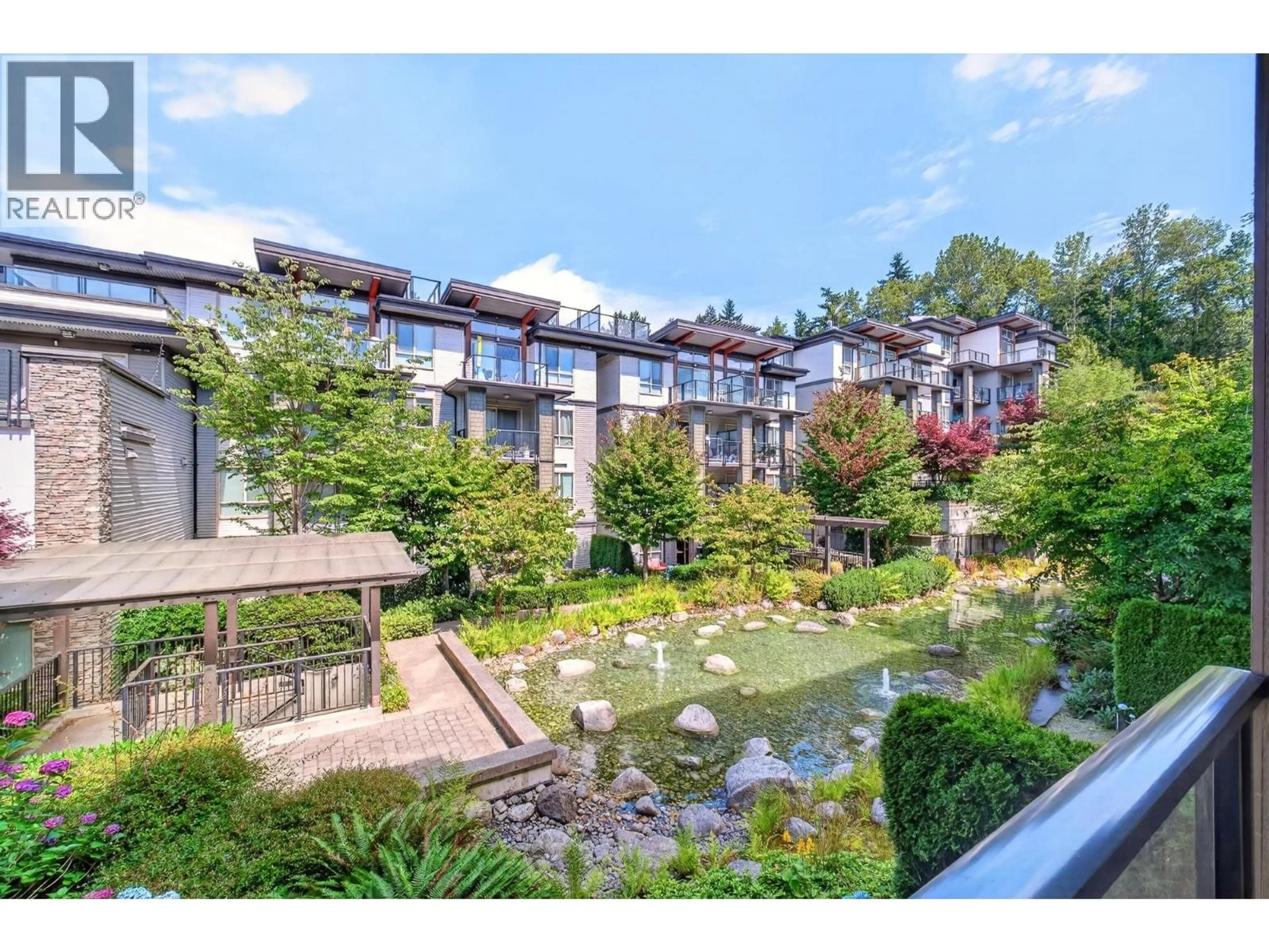 Patio, water/lake/river/ocean view for 201 - 7428 BYRNEPARK WALK, Burnaby British Columbia V3N0B4