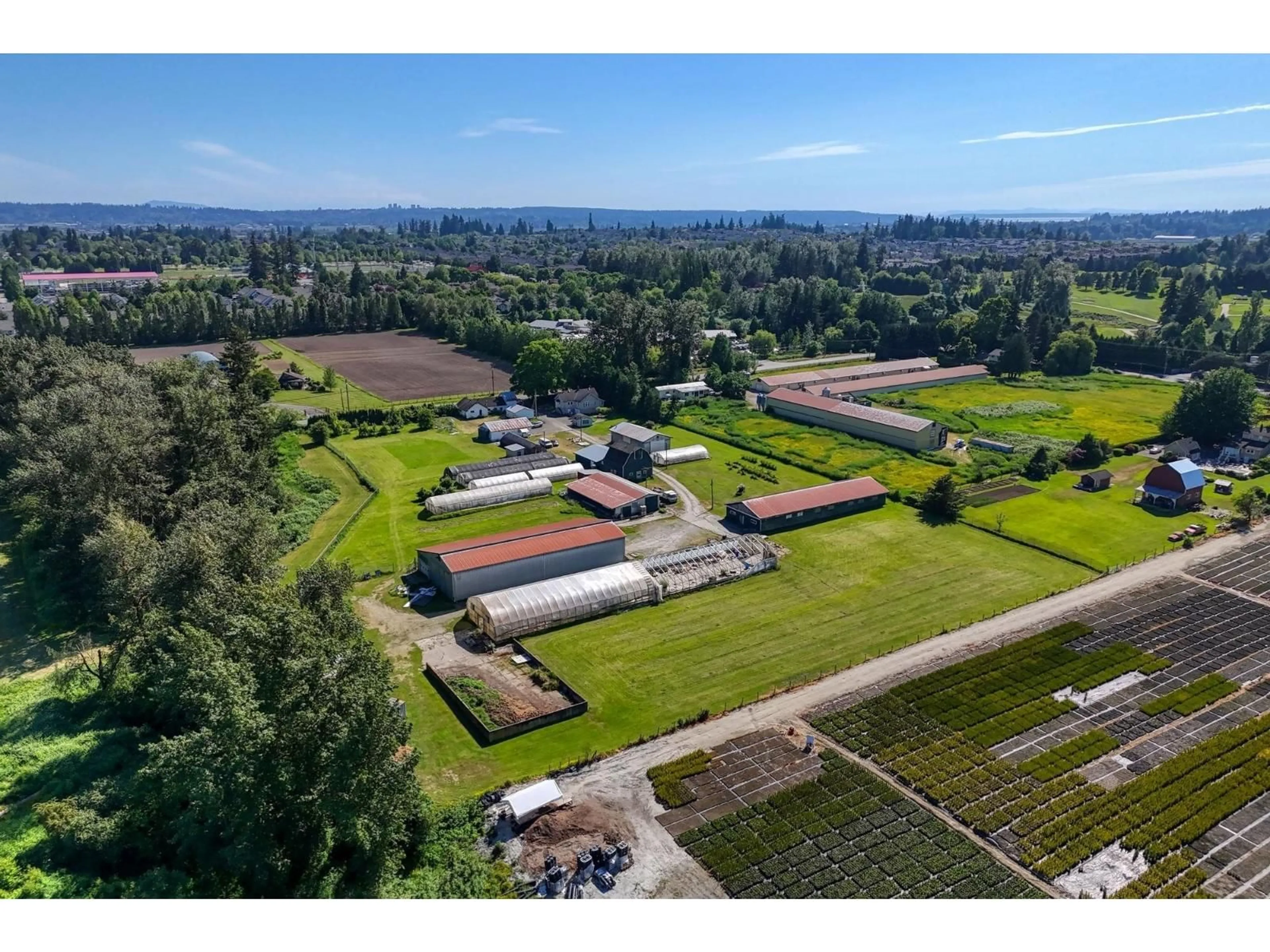 A pic from outside/outdoor area/front of a property/back of a property/a pic from drone, mountain view for 16913 66 AVENUE, Surrey British Columbia V3S5M1