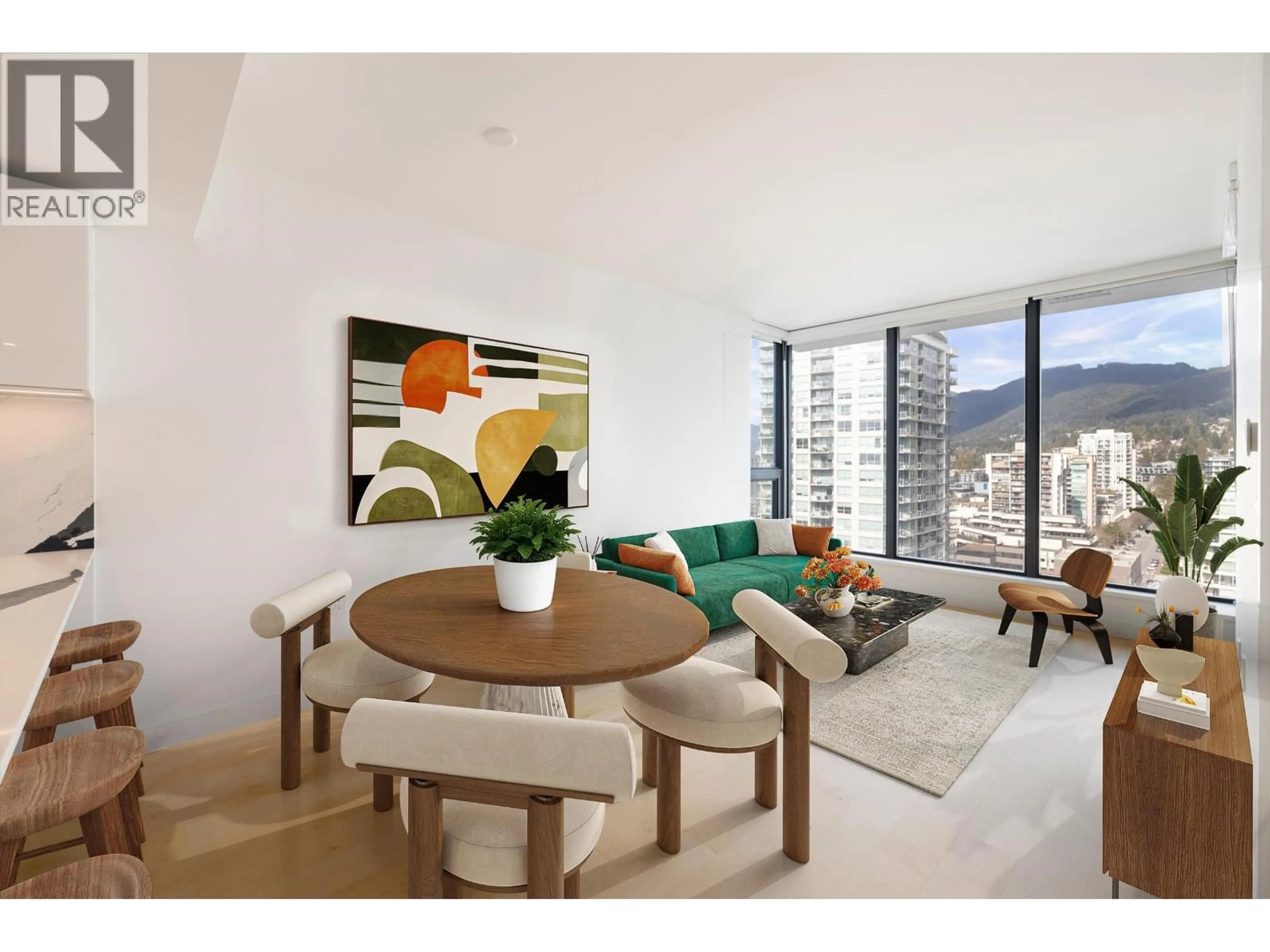 Living room with furniture, unknown for 1307 - 135 13TH STREET, North Vancouver British Columbia V7L0J8