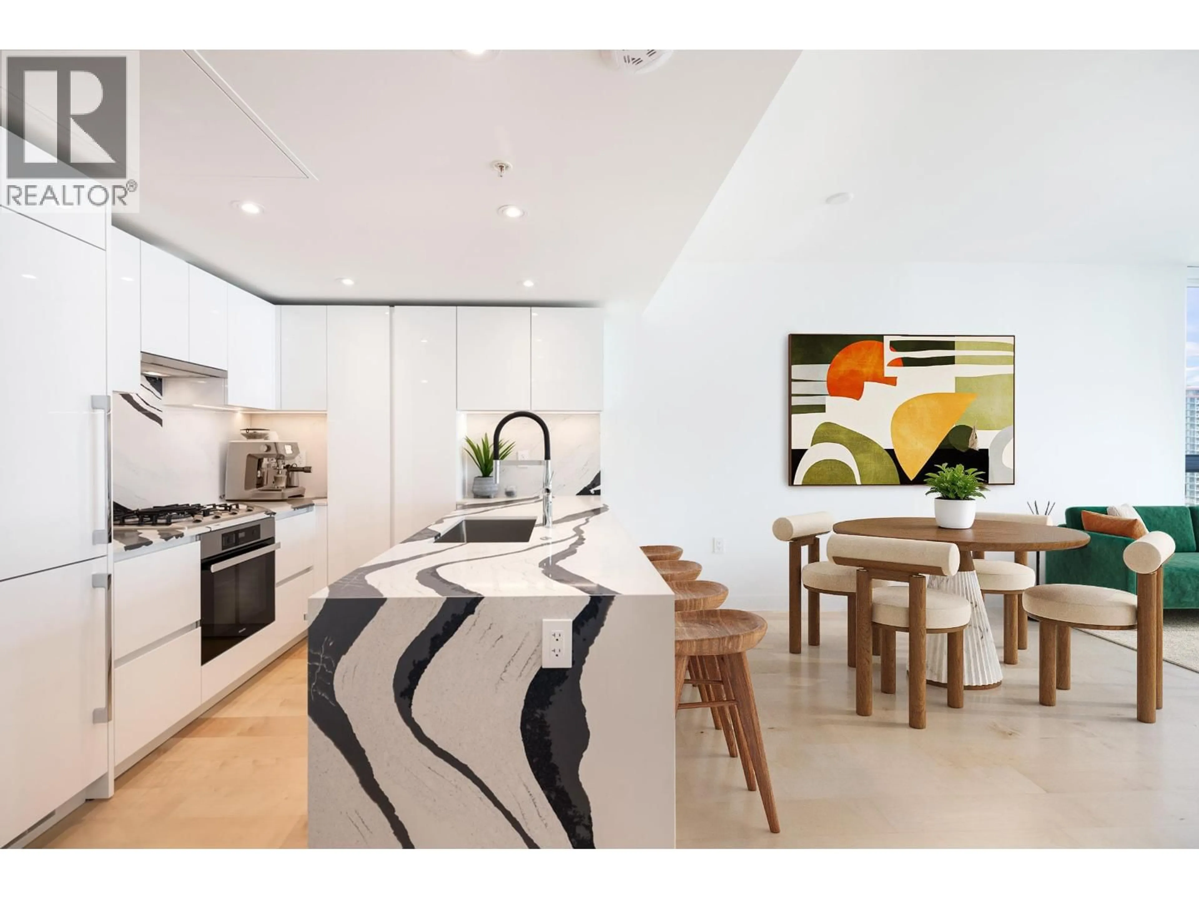 Contemporary kitchen, ceramic/tile floor for 1307 - 135 13TH STREET, North Vancouver British Columbia V7L0J8