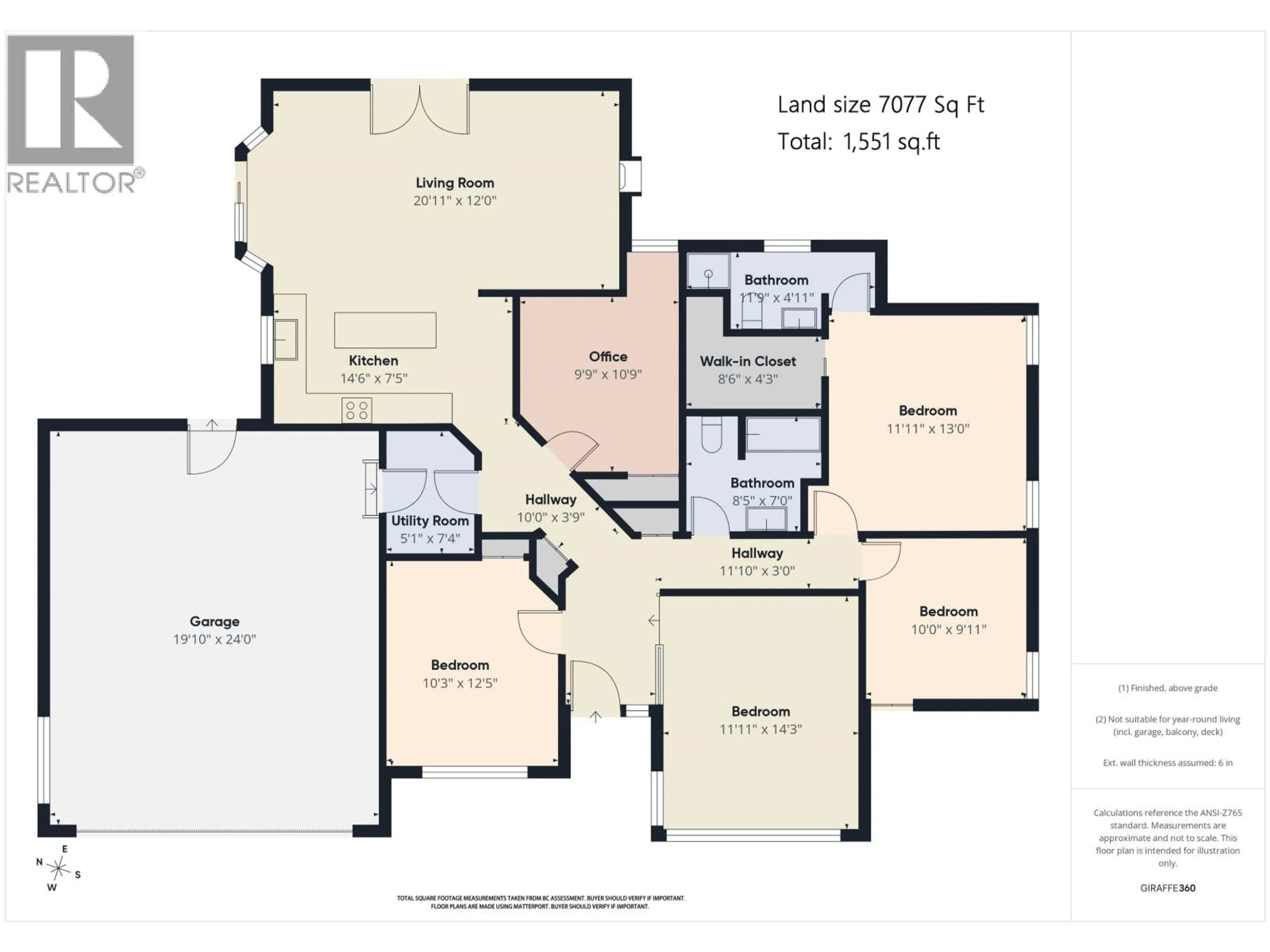 Floor plan for 12170 BONSON ROAD, Pitt Meadows British Columbia V3Y2L4