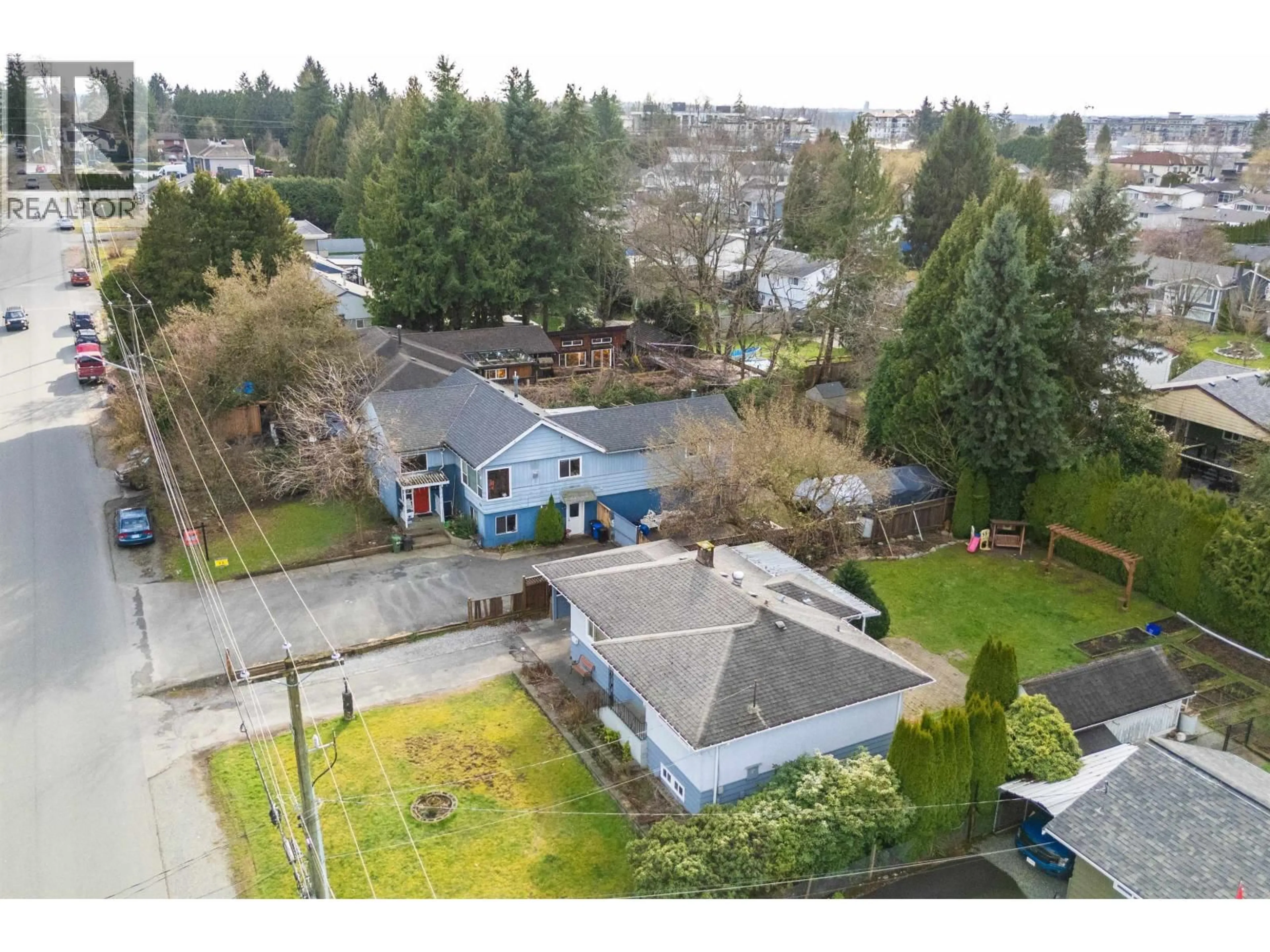 A pic from outside/outdoor area/front of a property/back of a property/a pic from drone, street for 12141 230 STREET, Maple Ridge British Columbia V2X6R4