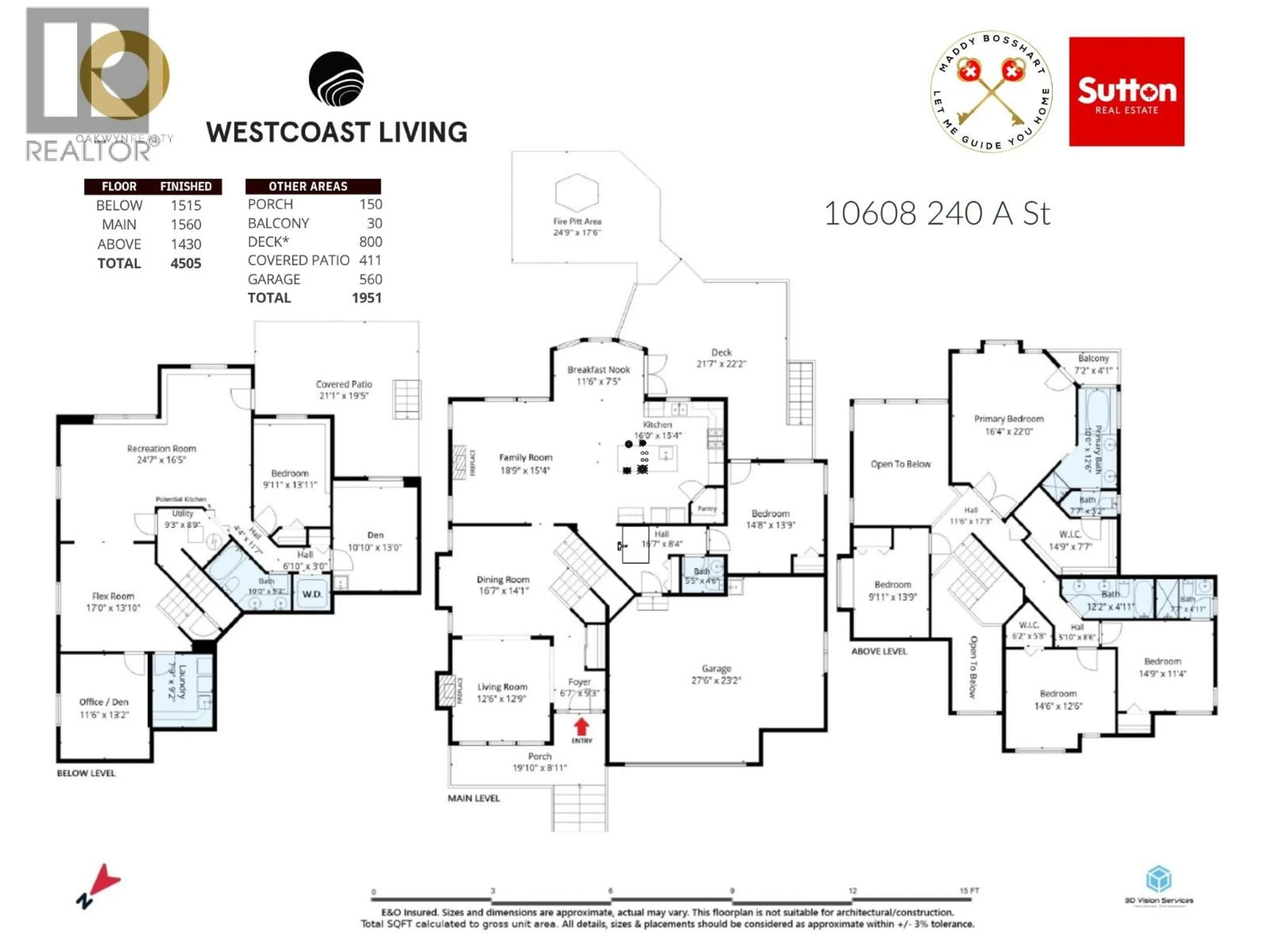 Floor plan for 10608 240A STREET, Maple Ridge British Columbia V2W2B1