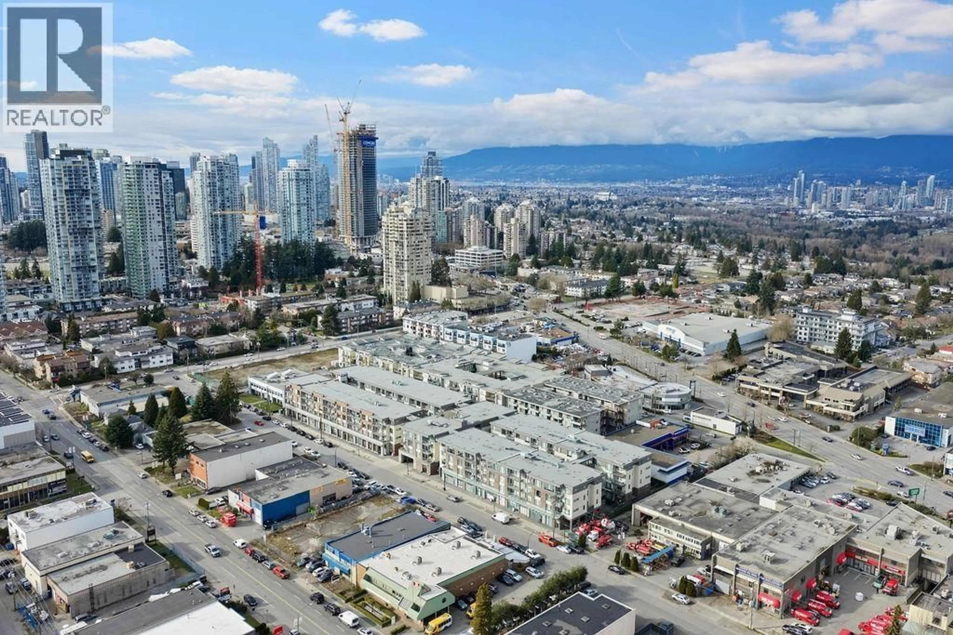 A pic from outside/outdoor area/front of a property/back of a property/a pic from drone, city buildings view from balcony for 216 - 5355 LANE STREET, Burnaby British Columbia V5H0H1