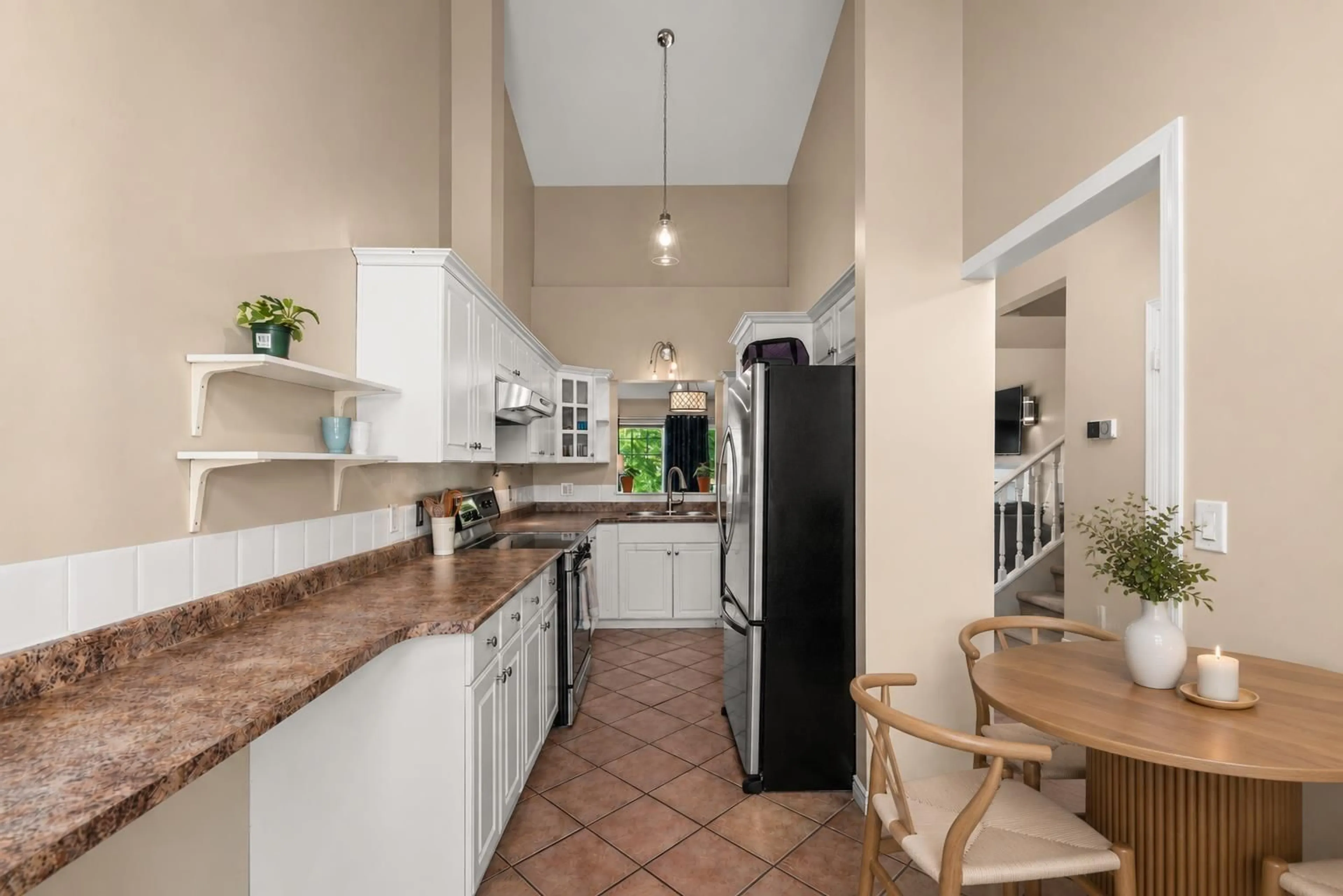 Standard kitchen, ceramic/tile floor for 14 - 20788 87 AVENUE, Langley British Columbia V1M3W7