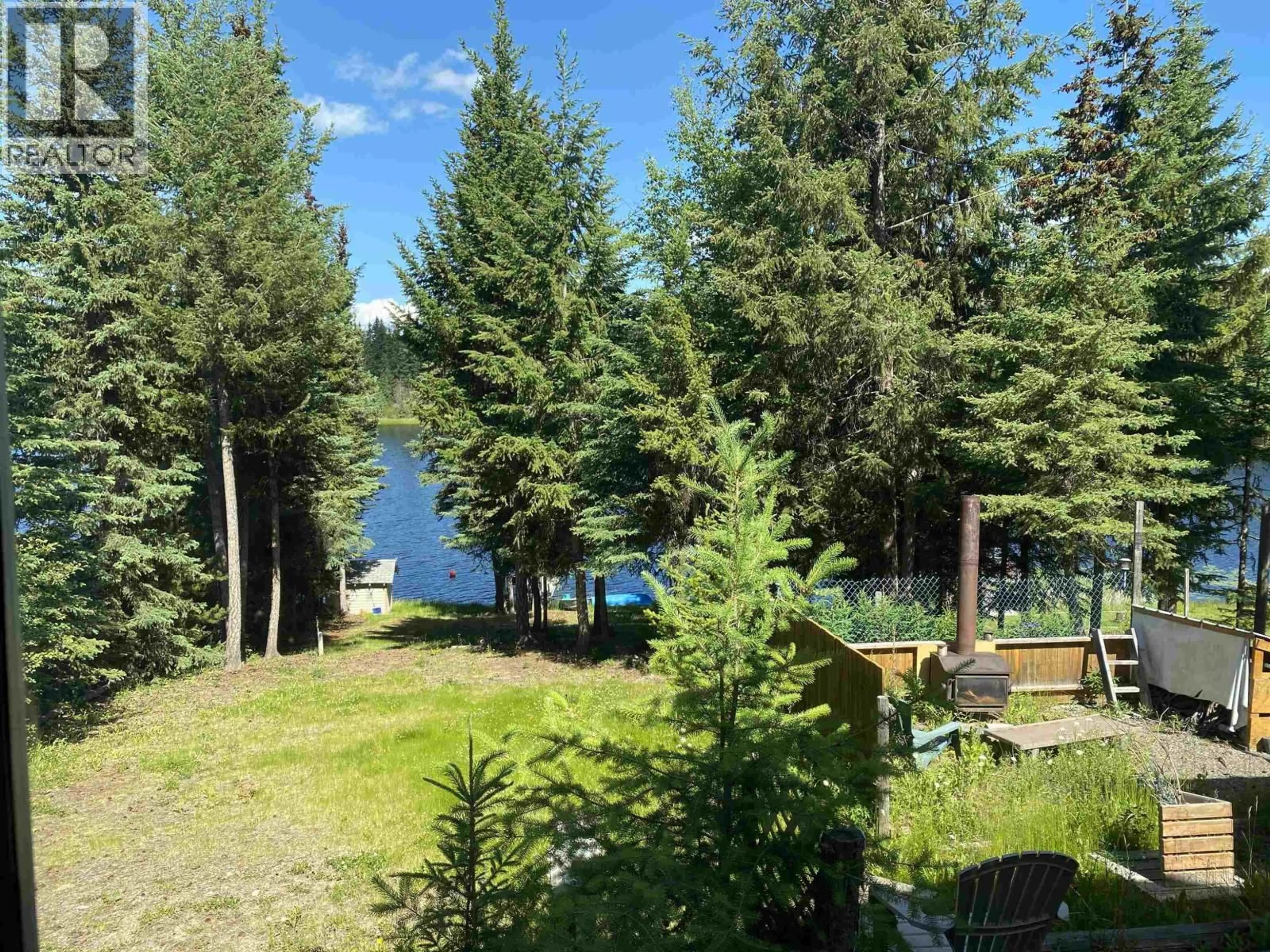 A pic from outside/outdoor area/front of a property/back of a property/a pic from drone, water/lake/river/ocean view for 6116 HIGGINS LAKE ROAD, Lone Butte British Columbia V0K1X3