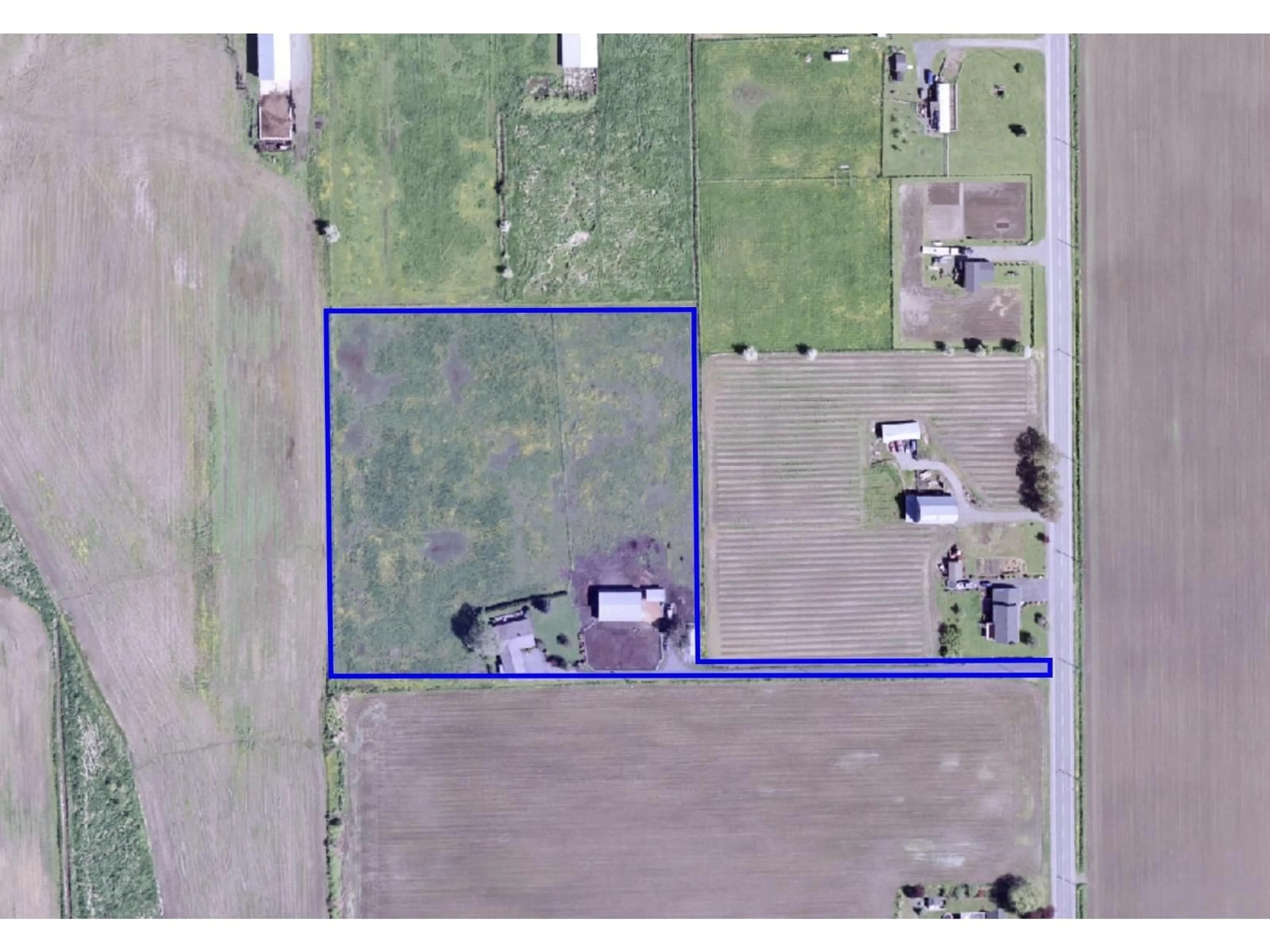 A pic from outside/outdoor area/front of a property/back of a property/a pic from drone, building for 9575 PREST ROAD, Chilliwack British Columbia V2P8E3