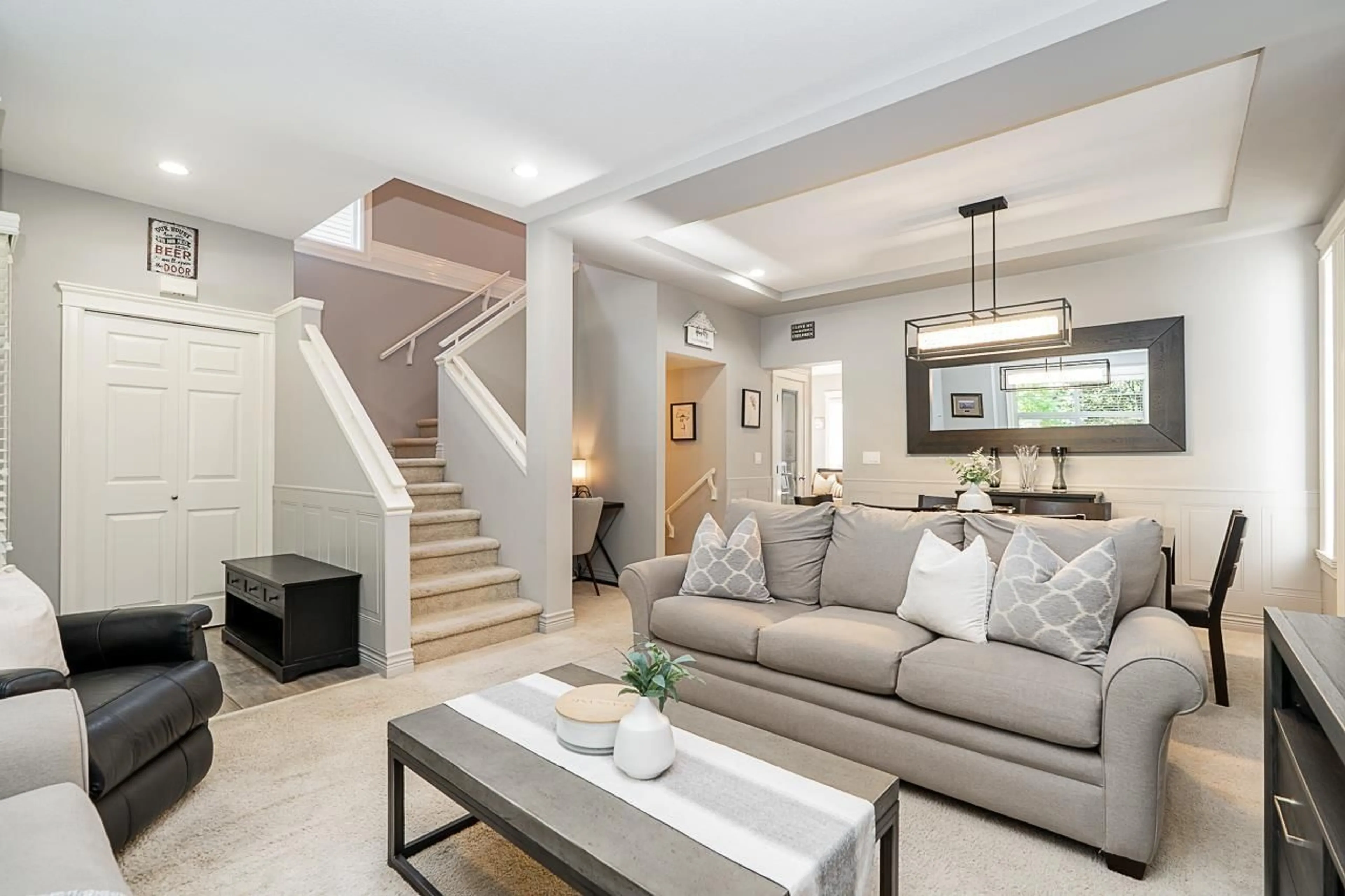 Living room with furniture, unknown for 7321 192A STREET, Surrey British Columbia V4N5Y4