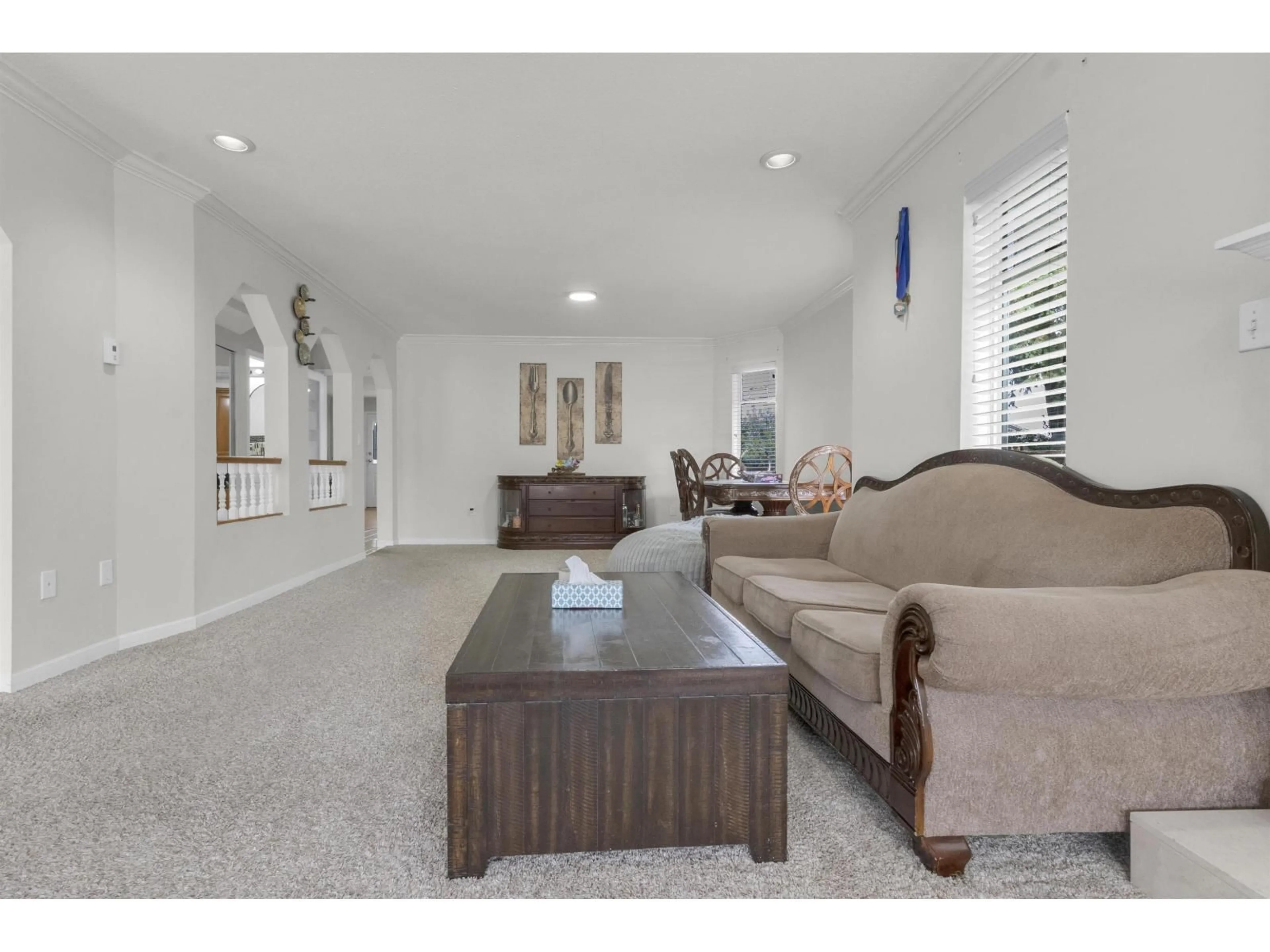 Living room with furniture, unknown for 14337 77 AVENUE, Surrey British Columbia V3W0X9