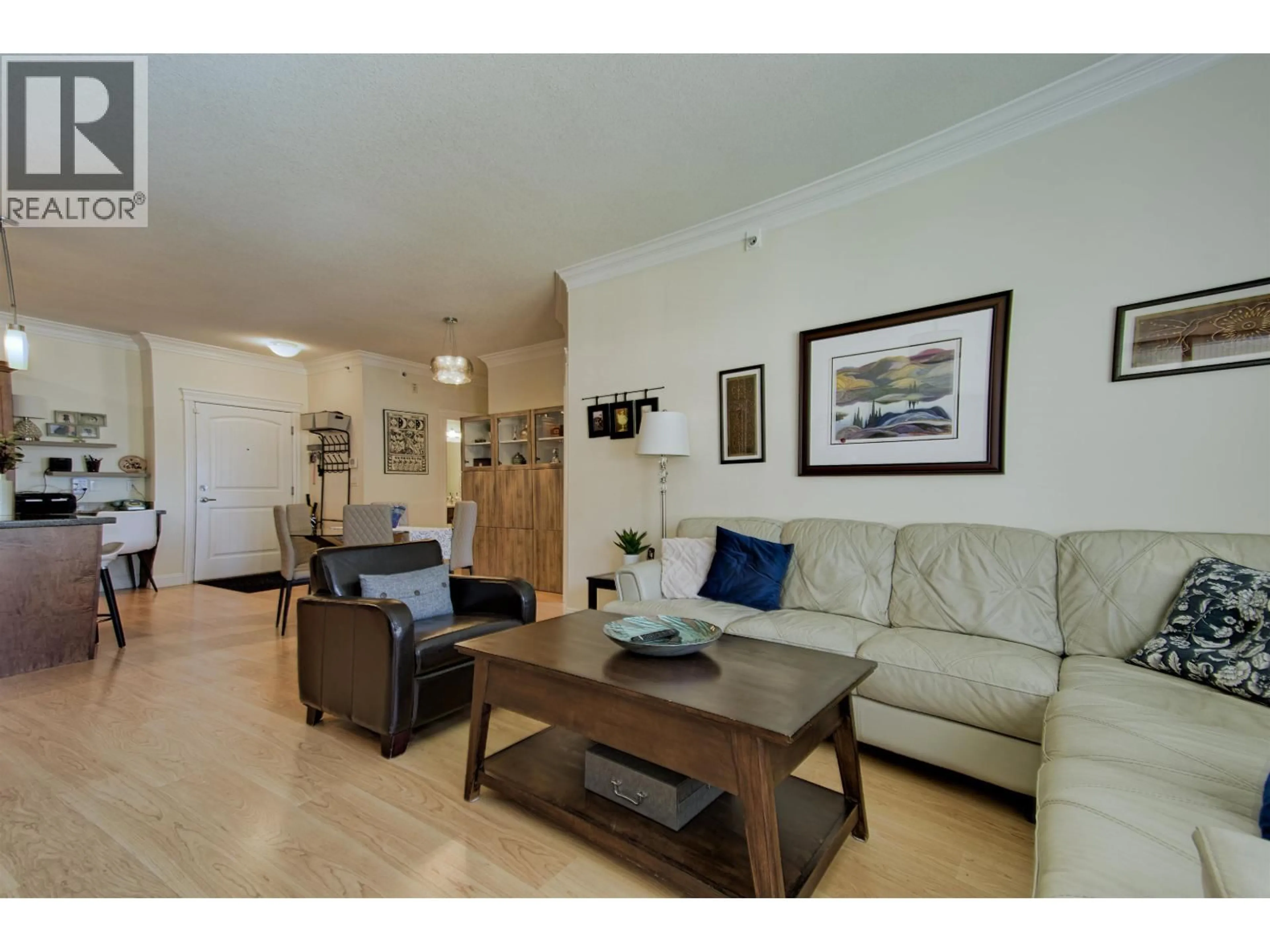 Living room with furniture, unknown for 407 - 22150 DEWDNEY TRUNK ROAD, Maple Ridge British Columbia V2X3H6