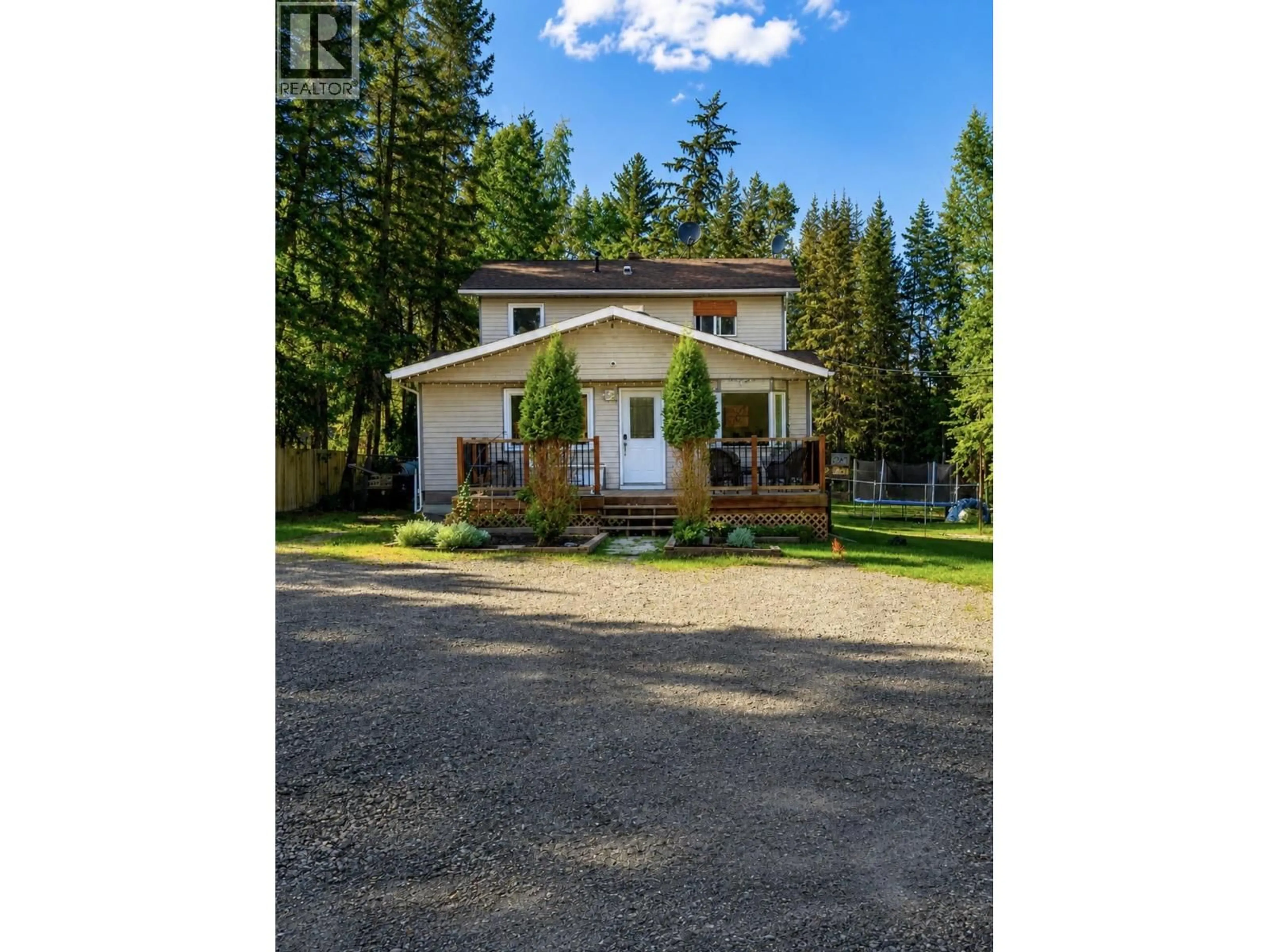 A pic from outside/outdoor area/front of a property/back of a property/a pic from drone, street for 12776 PEACH AVENUE, Charlie Lake British Columbia V0C1H0