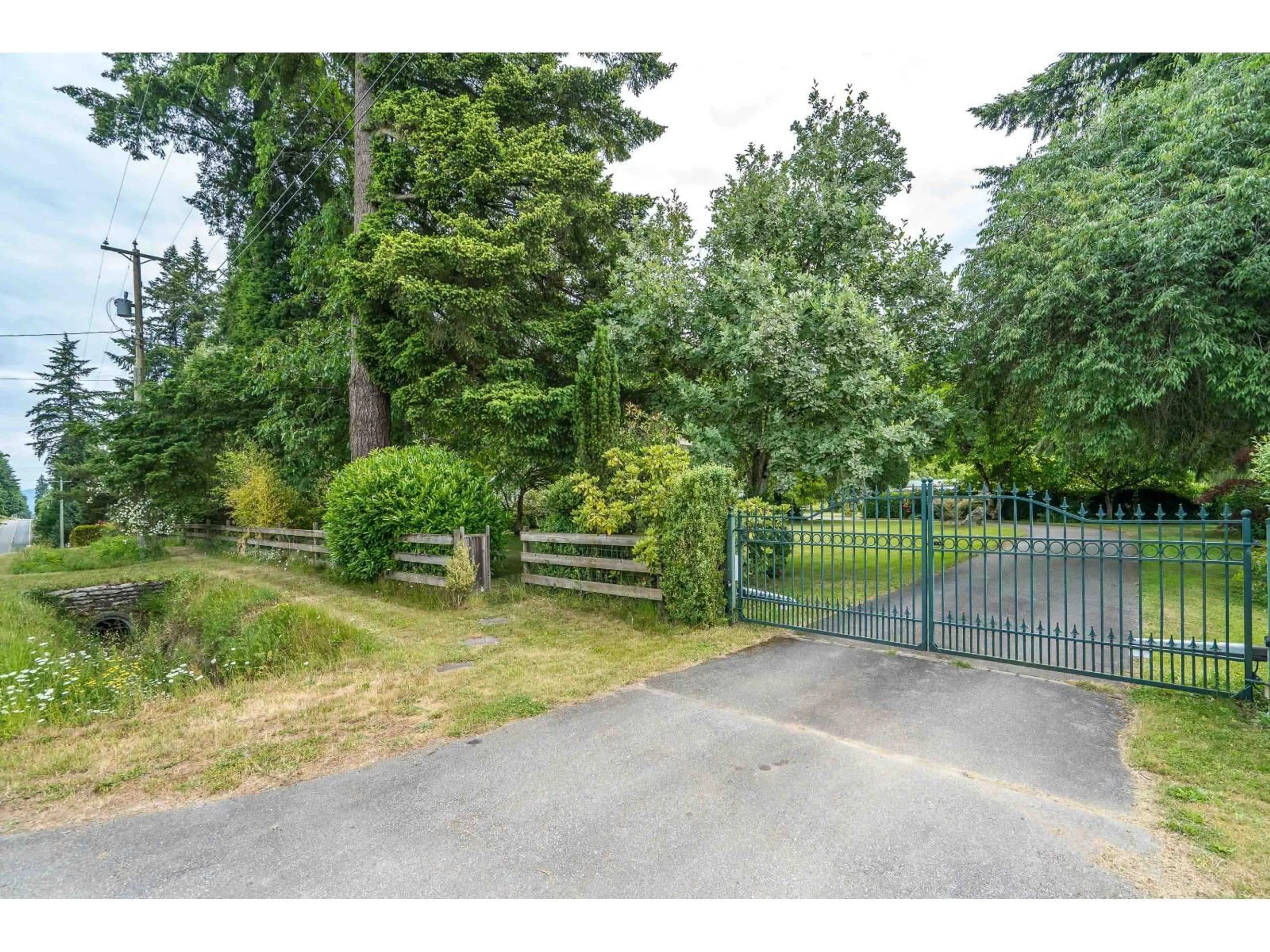 A pic from outside/outdoor area/front of a property/back of a property/a pic from drone, forest/trees view for 7538 240 STREET, Langley British Columbia V1M3P8