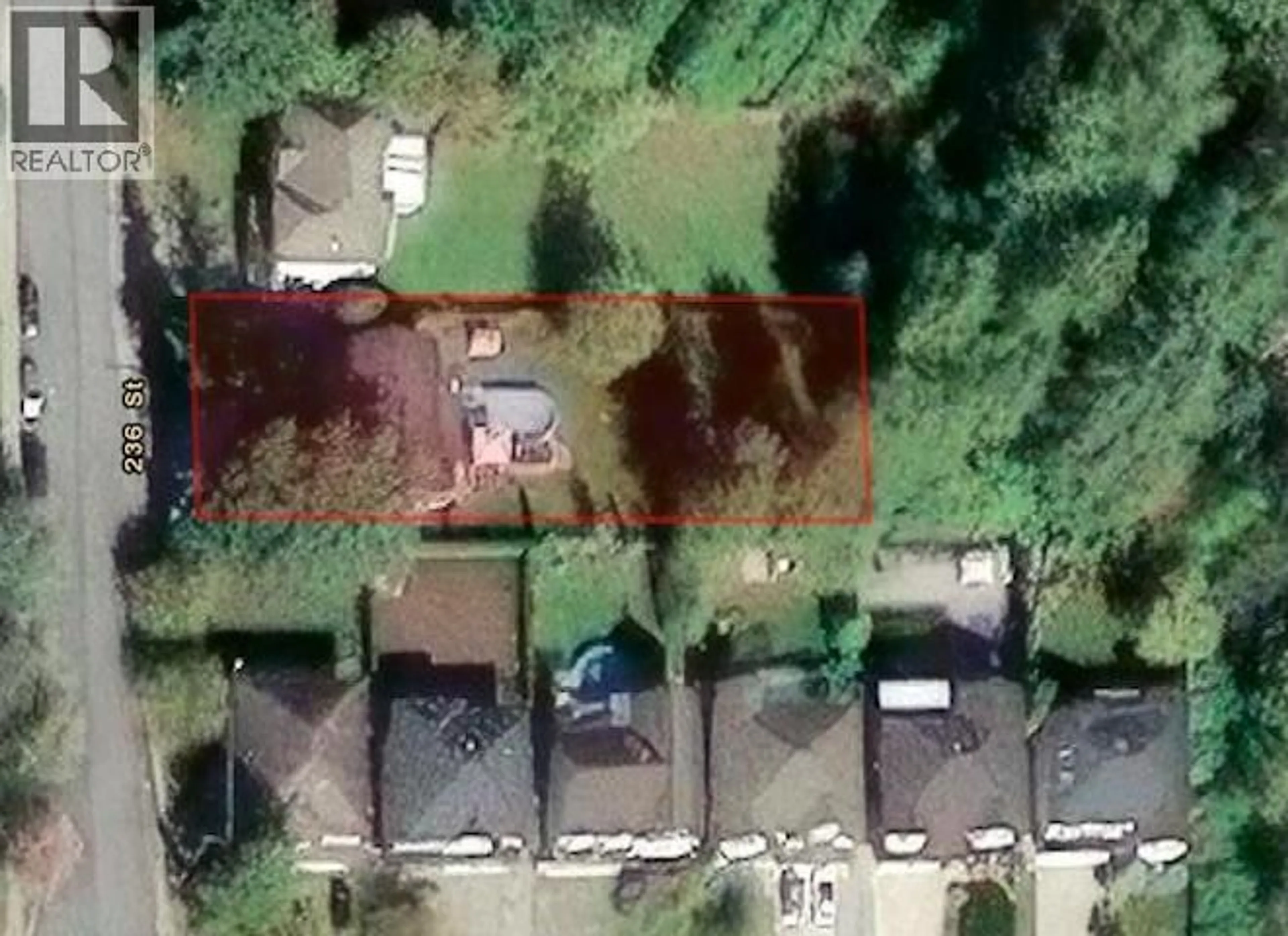 A pic from outside/outdoor area/front of a property/back of a property/a pic from drone, street for 11926 236 STREET, Maple Ridge British Columbia V4R2G2