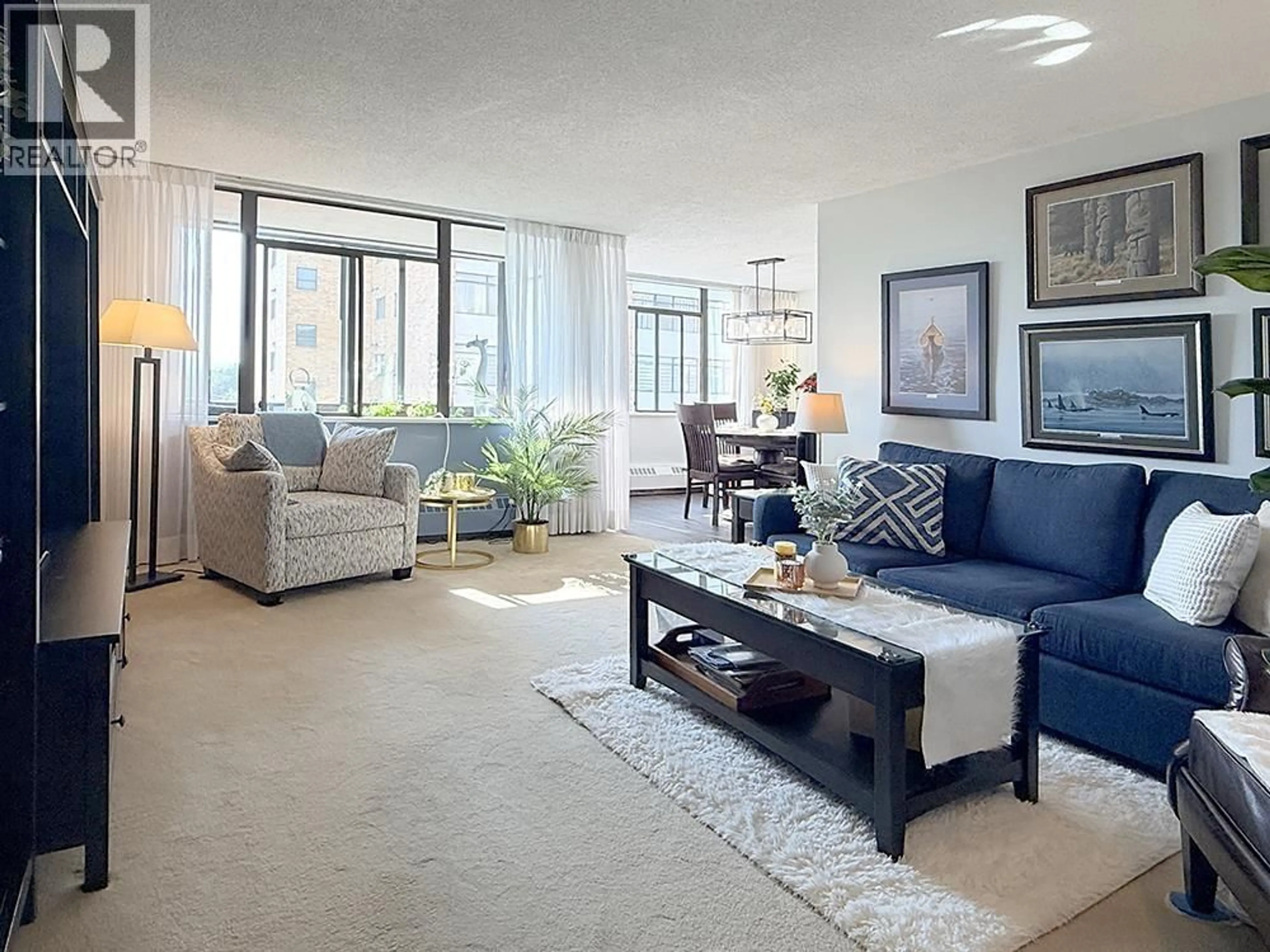 Living room with furniture, unknown for 1004 - 6651 MINORU BOULEVARD, Richmond British Columbia V6Y1Z2