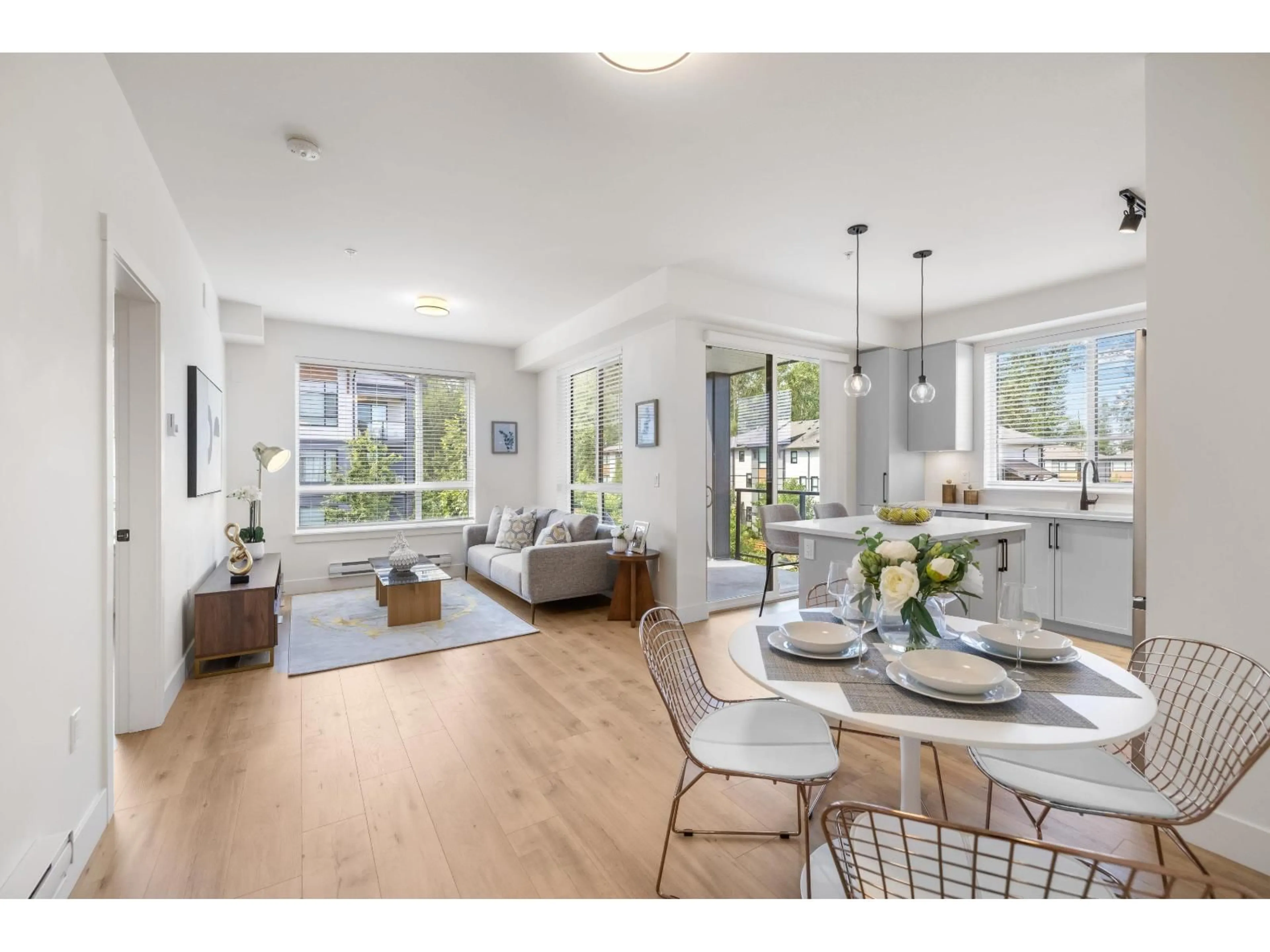 Open concept kitchen, unknown for 324 - 7506 199A STREET, Langley British Columbia V2Y3K9