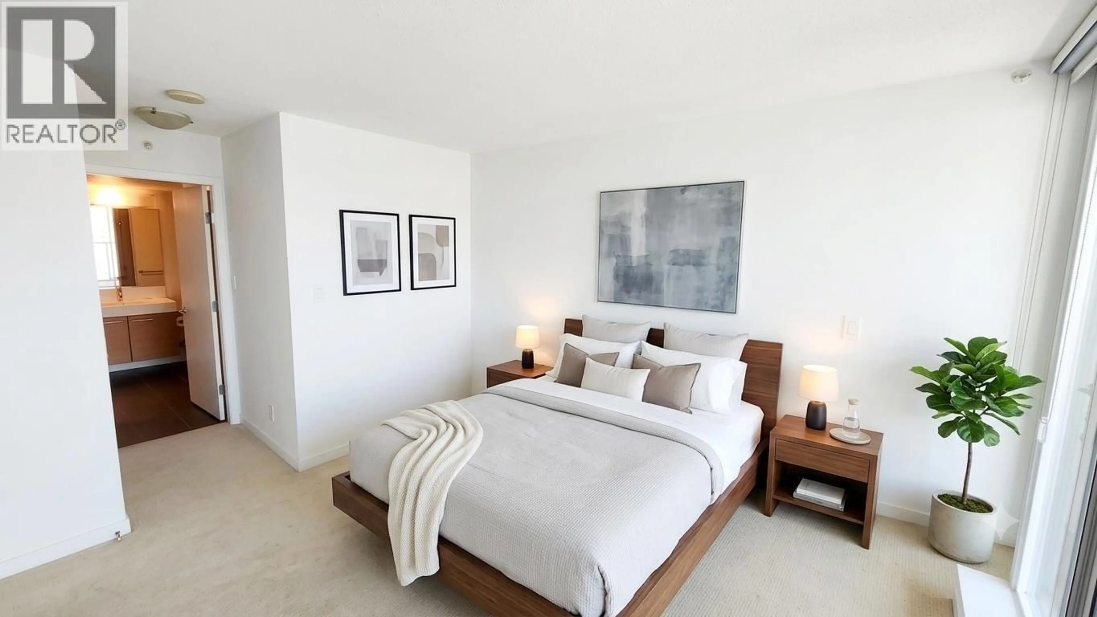 Bedroom with bed, unknown for 1003 - 2770 SOPHIA STREET, Vancouver British Columbia V5T0A4