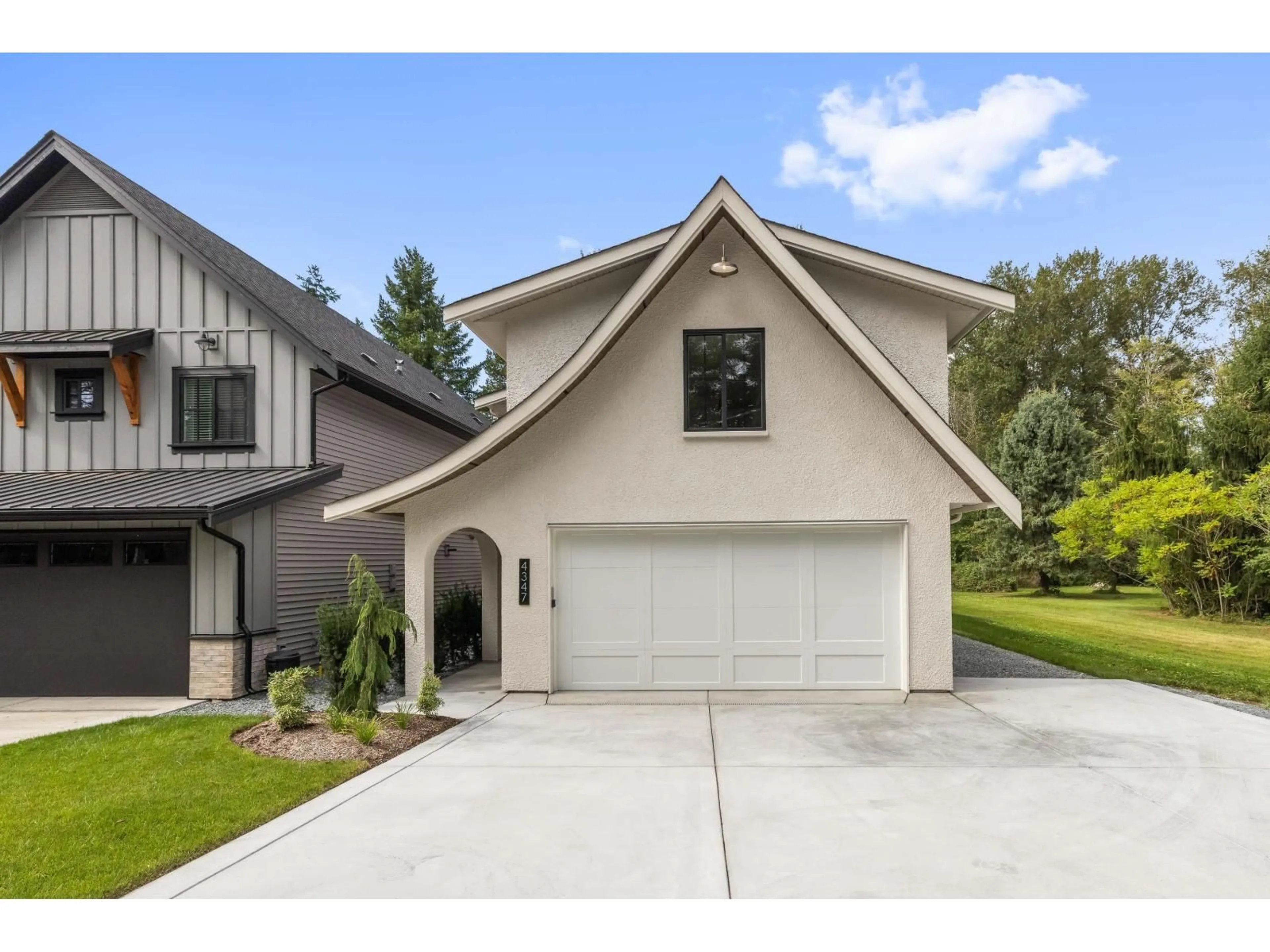 Home with vinyl exterior material, street for 4347 232 STREET, Langley British Columbia V2Z2H7