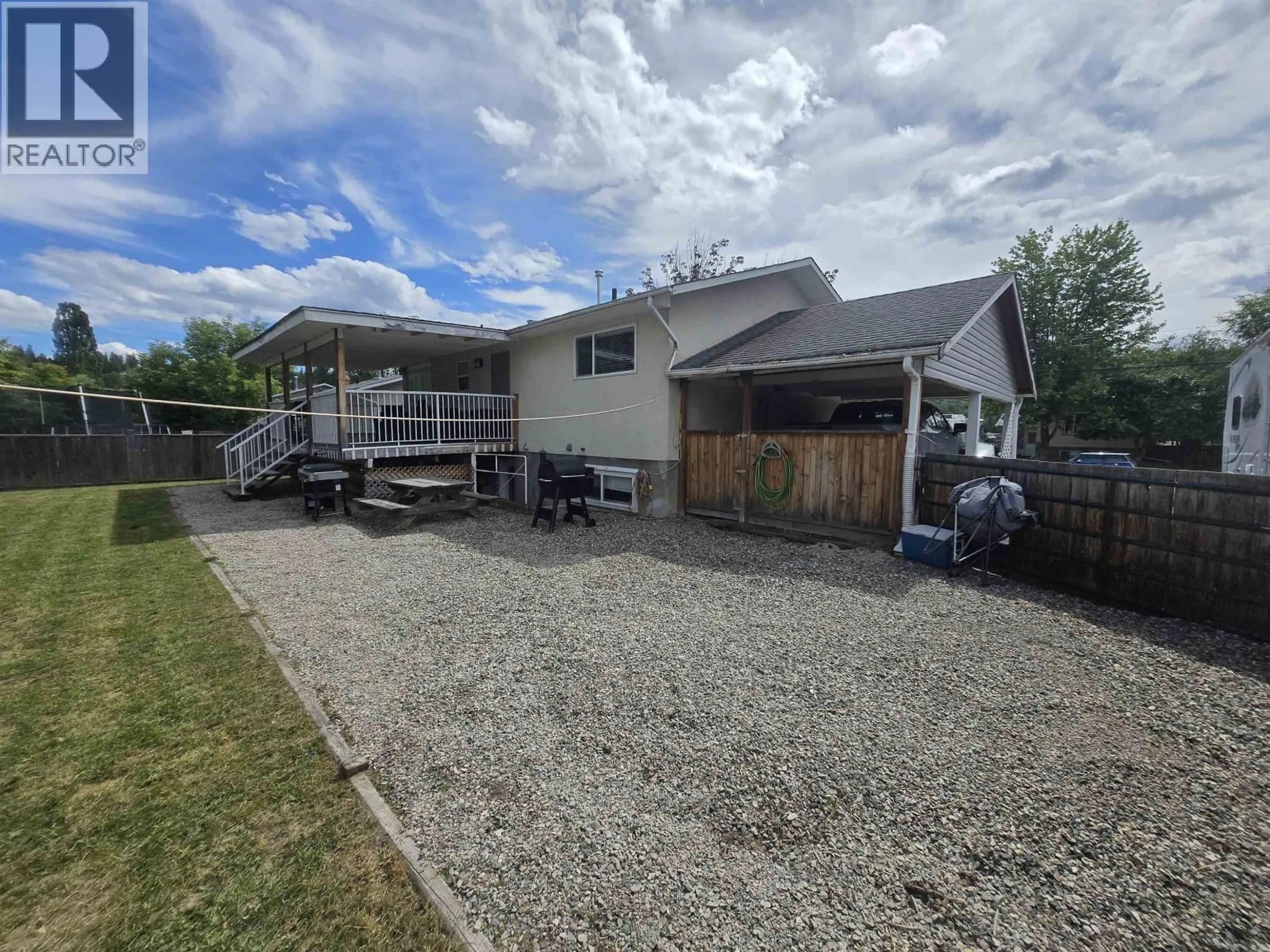 A pic from outside/outdoor area/front of a property/back of a property/a pic from drone, unknown for 437 ROBERTSON AVENUE, Quesnel British Columbia V2J3L3