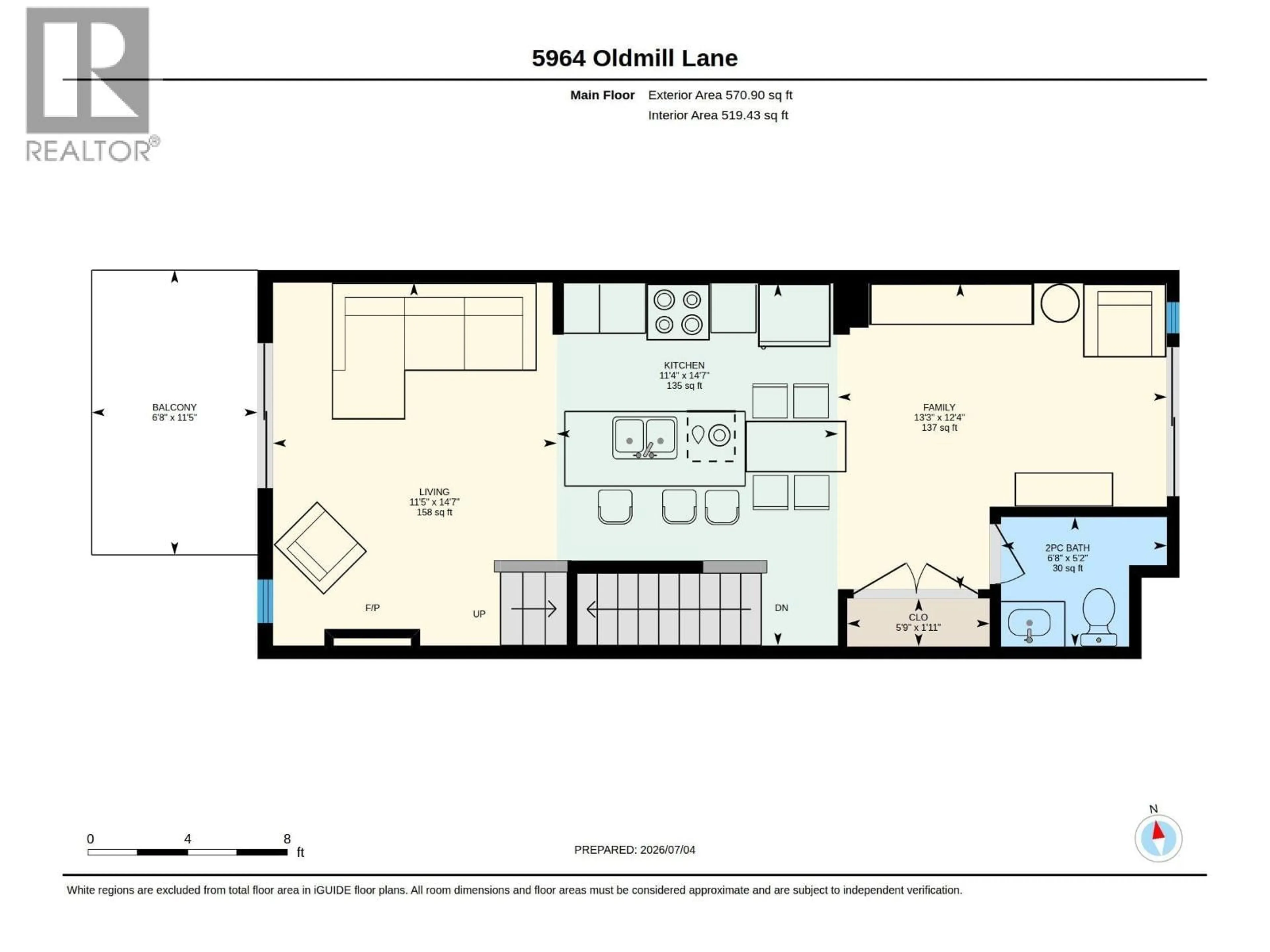 Floor plan for 5964 OLDMILL LANE, Sechelt British Columbia V7Z0S2