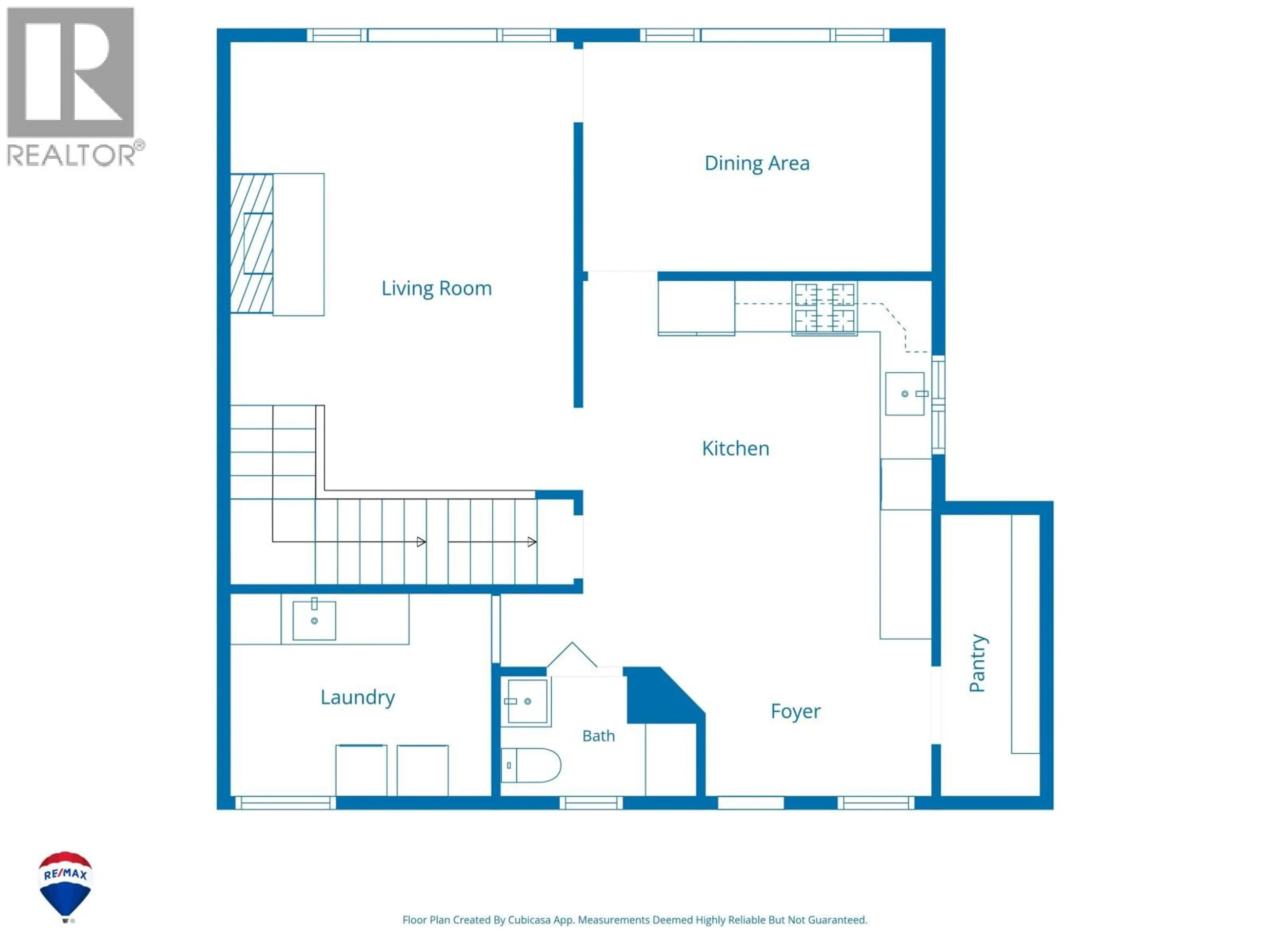 Floor plan for 5920 RIVERDALE CRESCENT, Prince George British Columbia V2K4Y7