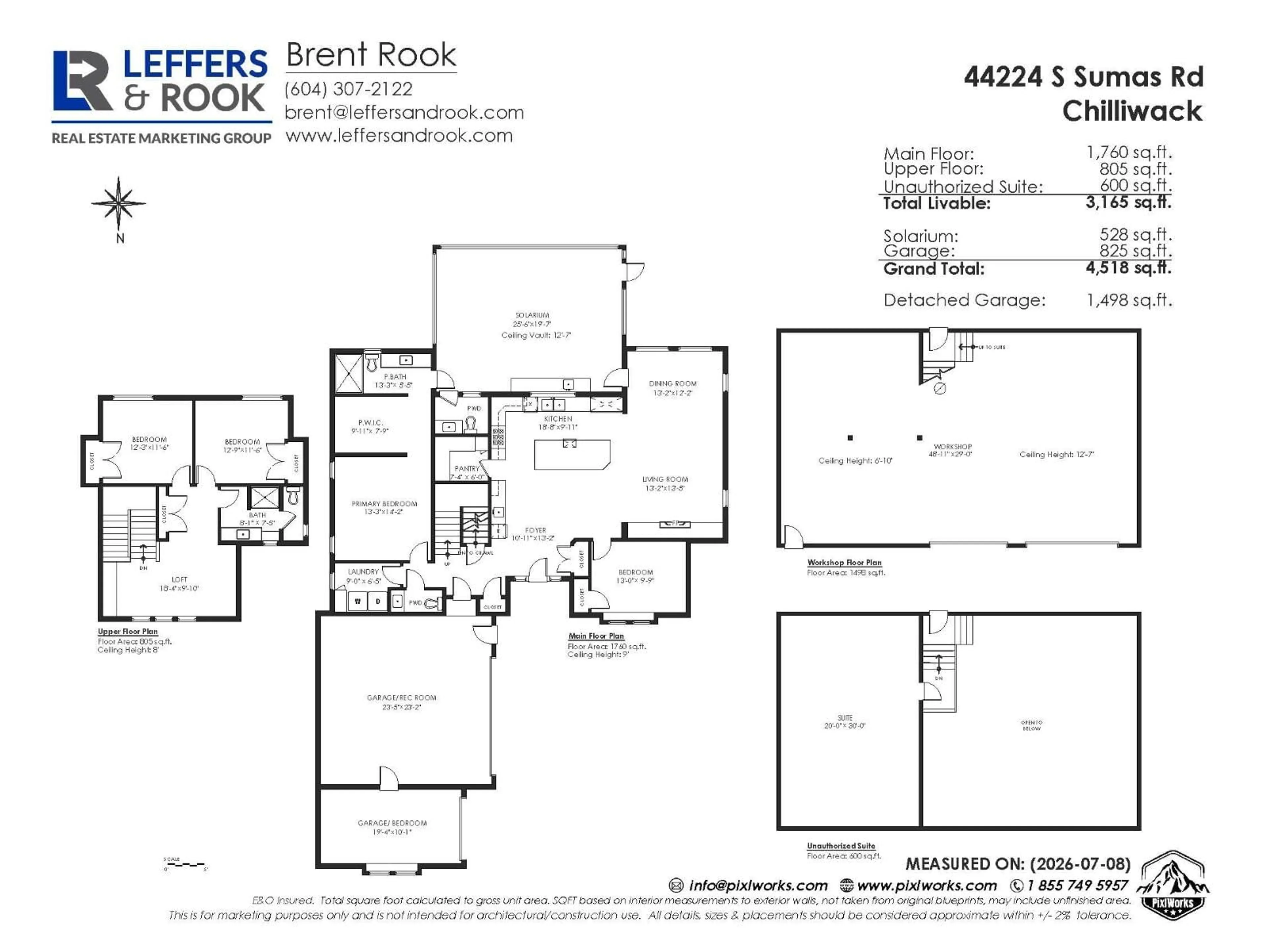 Floor plan for 44224 SOUTH SUMAS ROAD, Chilliwack British Columbia V2R4B7