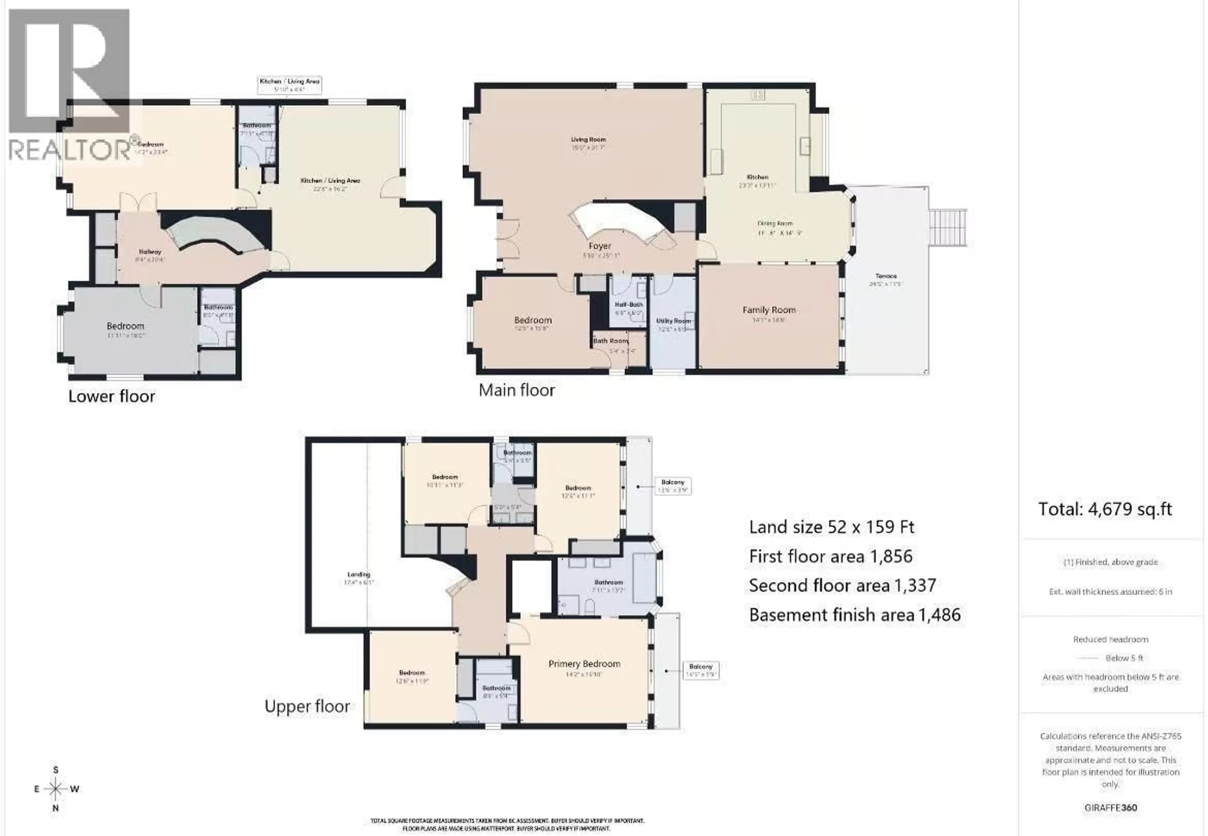 Floor plan for 7969 MACPHERSON AVENUE, Burnaby British Columbia V5J4P4