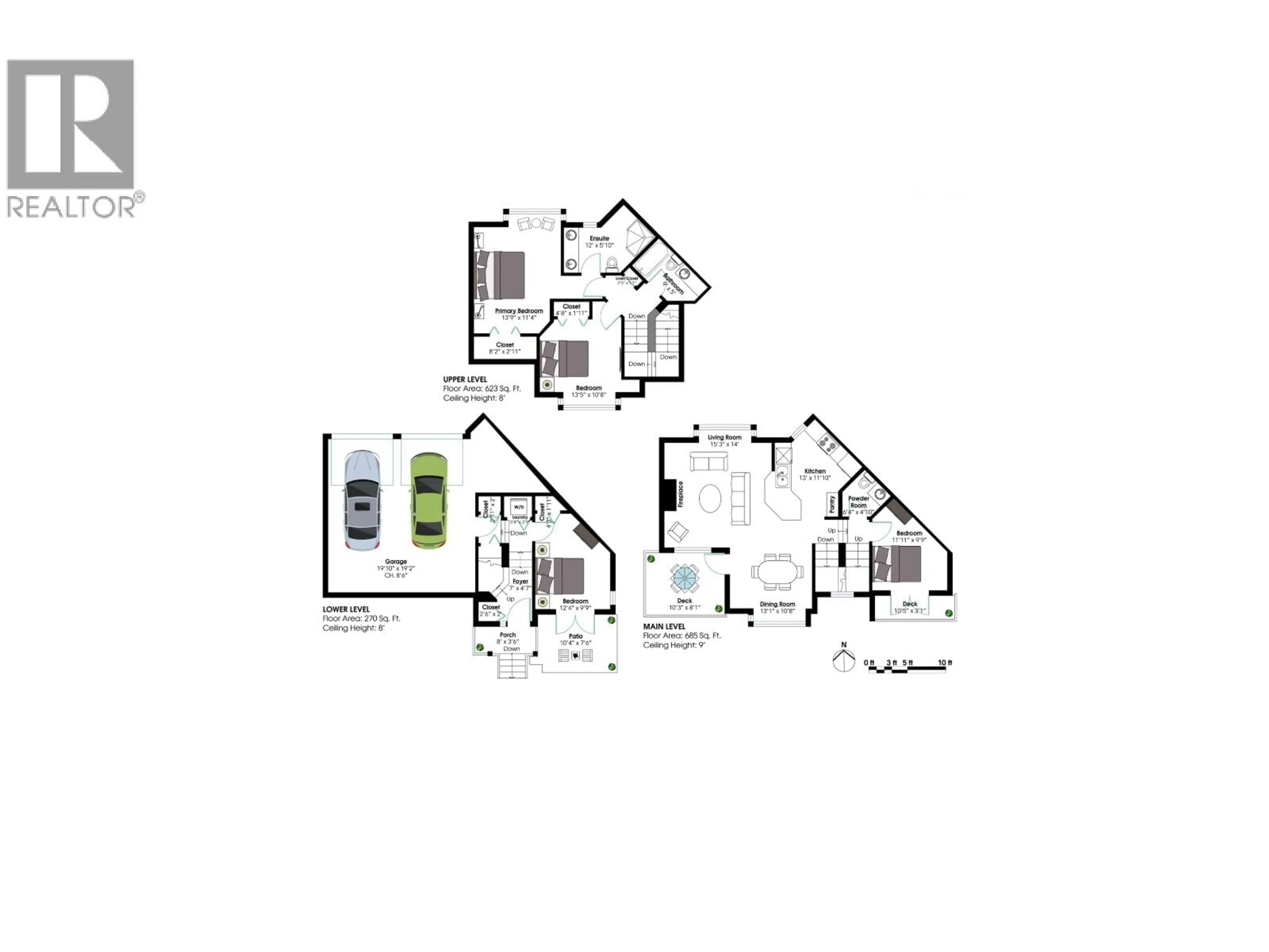 Floor plan for 9 - 3175 BAIRD ROAD, North Vancouver British Columbia V7K2G5