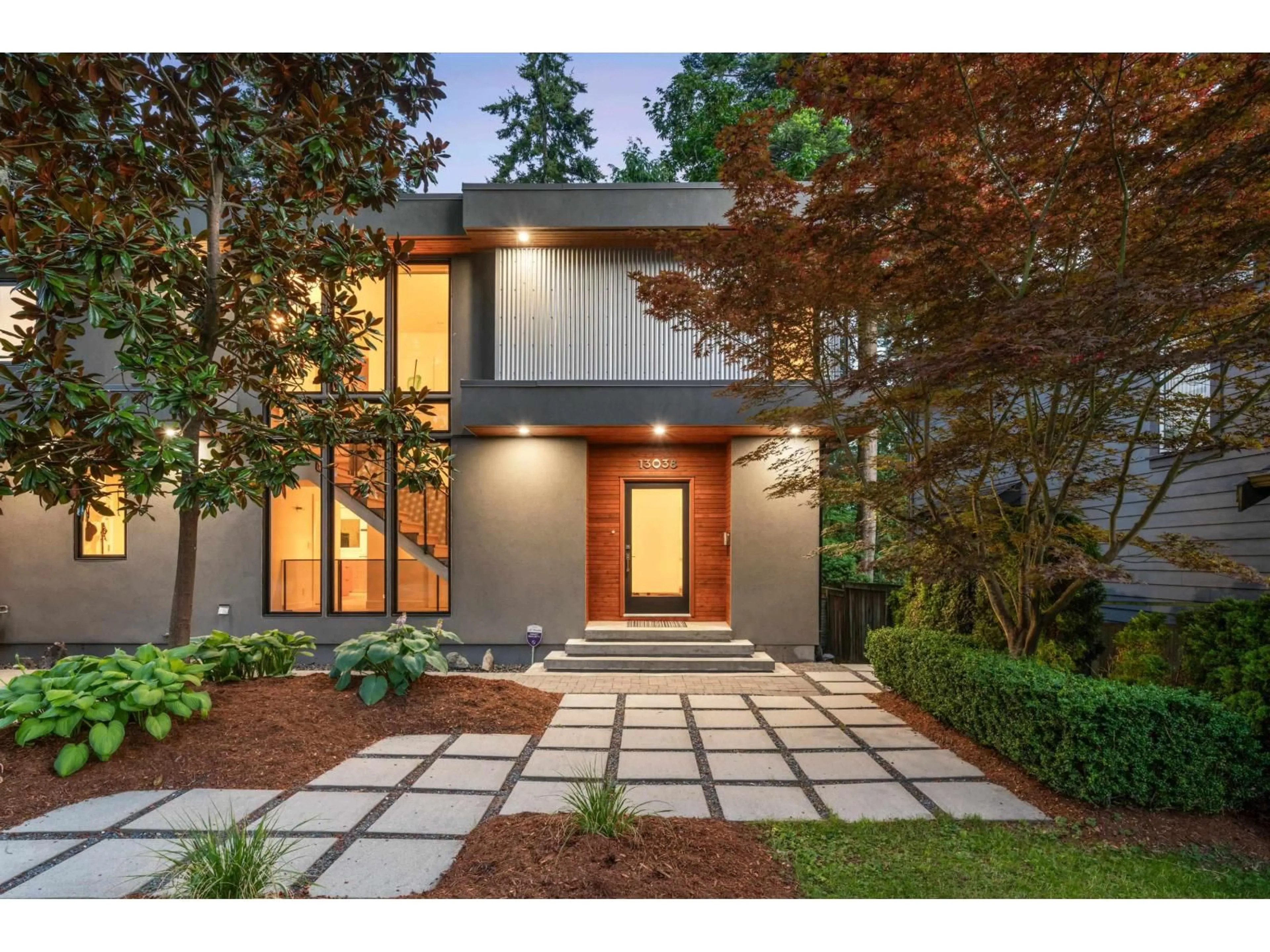 Home with brick exterior material, street for 13038 14A AVENUE, Surrey British Columbia V4A1J1