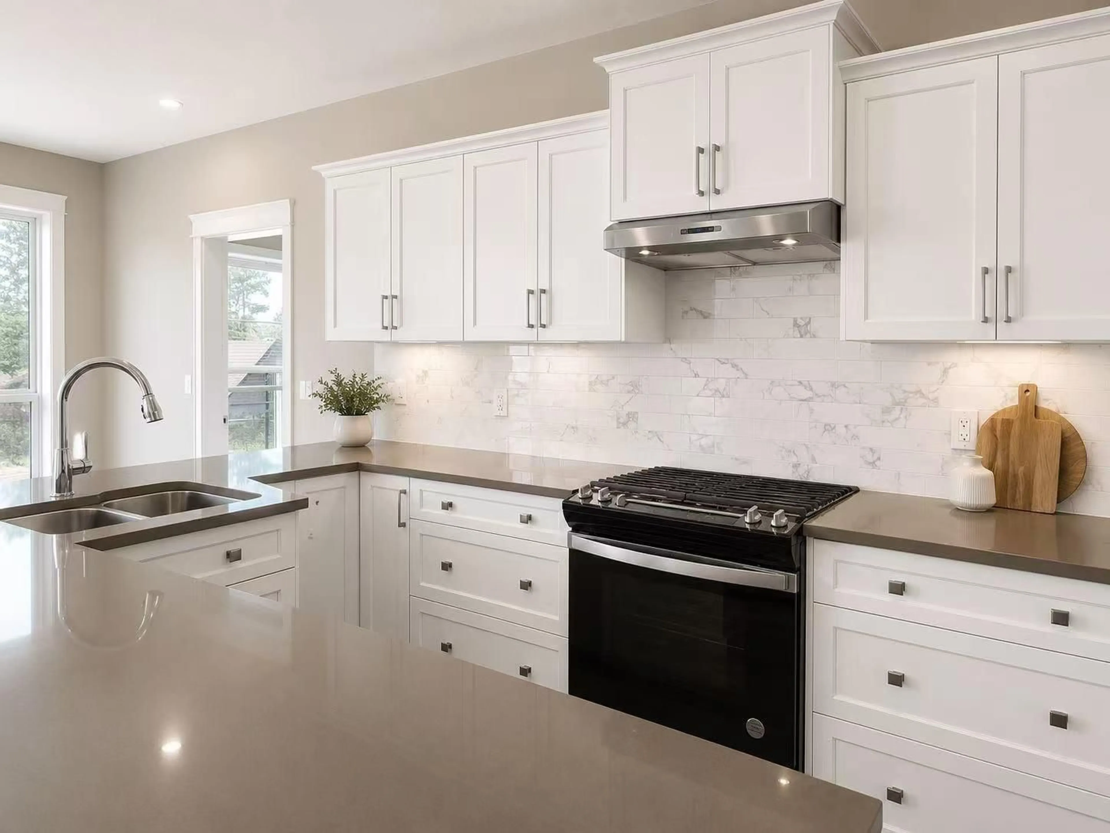 Contemporary kitchen, ceramic/tile floor for 1330 STROMDAHL PLACE, Agassiz British Columbia V0M1A1