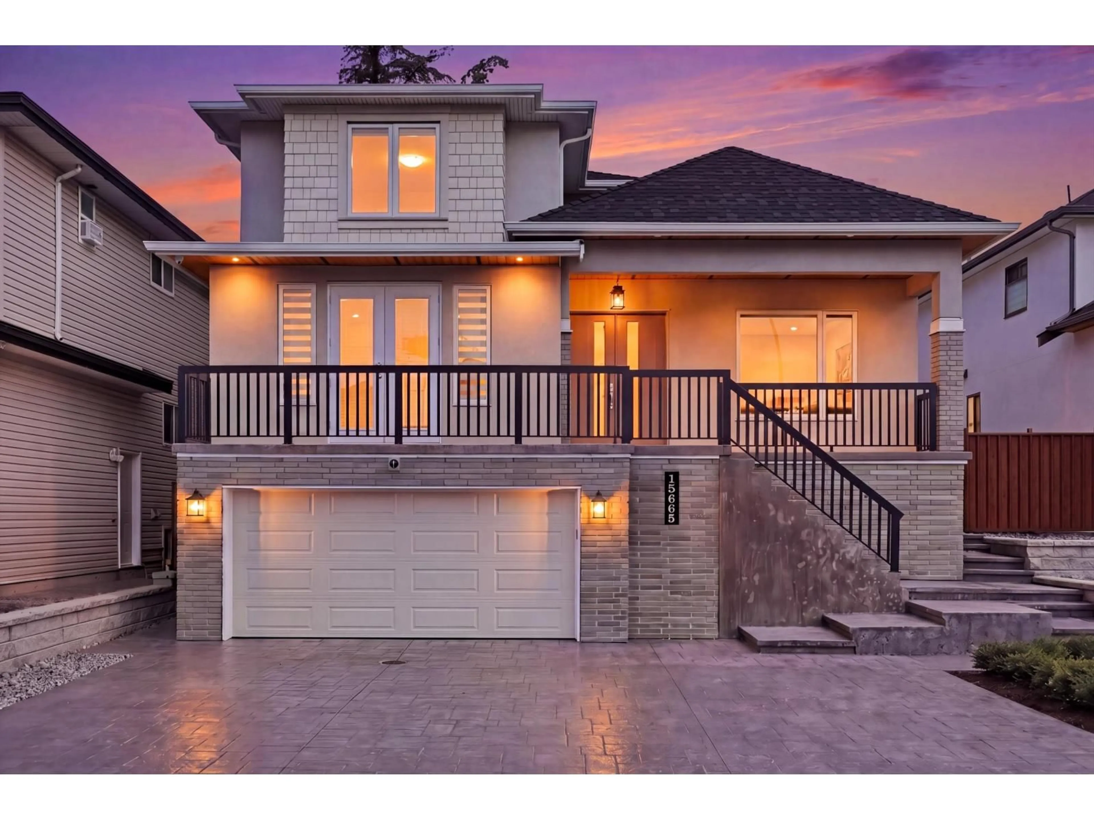 Home with brick exterior material, street for 15665 82 AVENUE, Surrey British Columbia V4N0R9