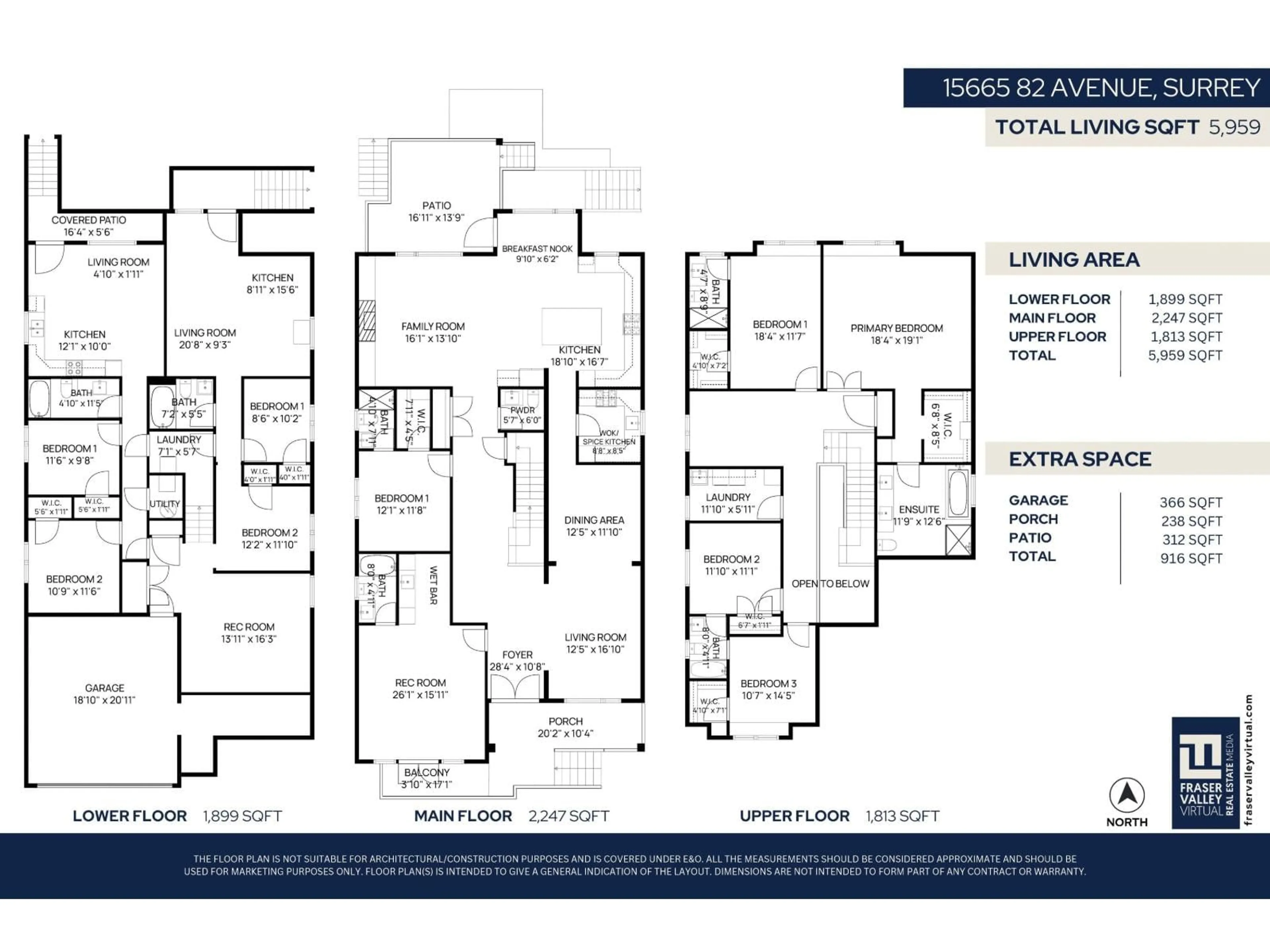 Floor plan for 15665 82 AVENUE, Surrey British Columbia V4N0R9