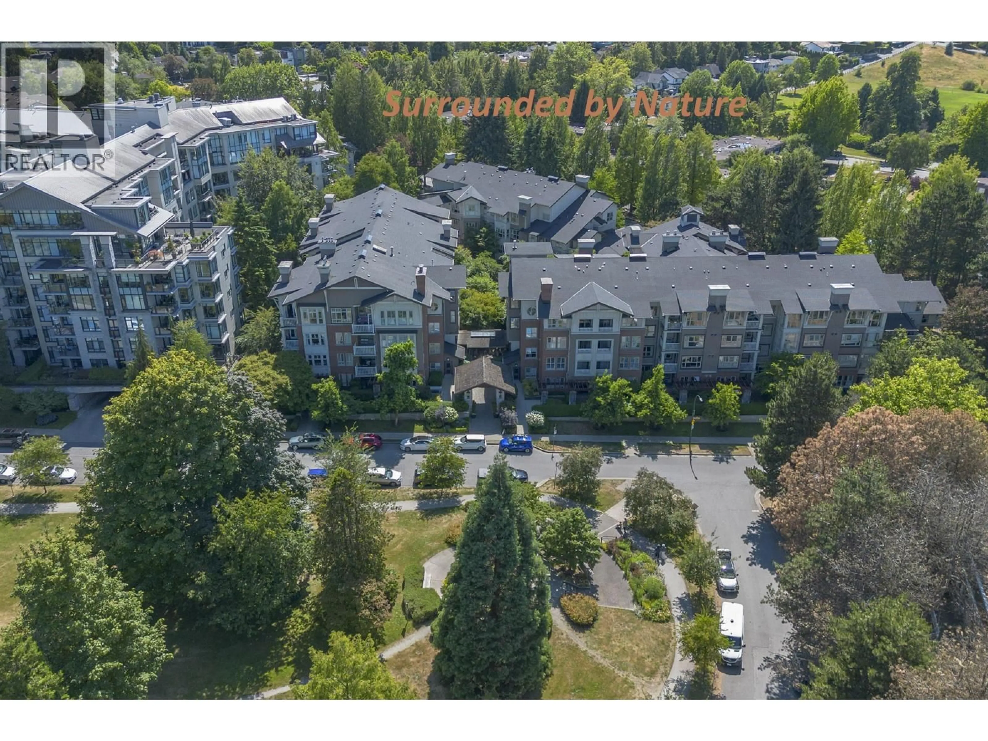 A pic from outside/outdoor area/front of a property/back of a property/a pic from drone, unknown for 2408 - 4625 VALLEY DRIVE, Vancouver British Columbia V6J5L7