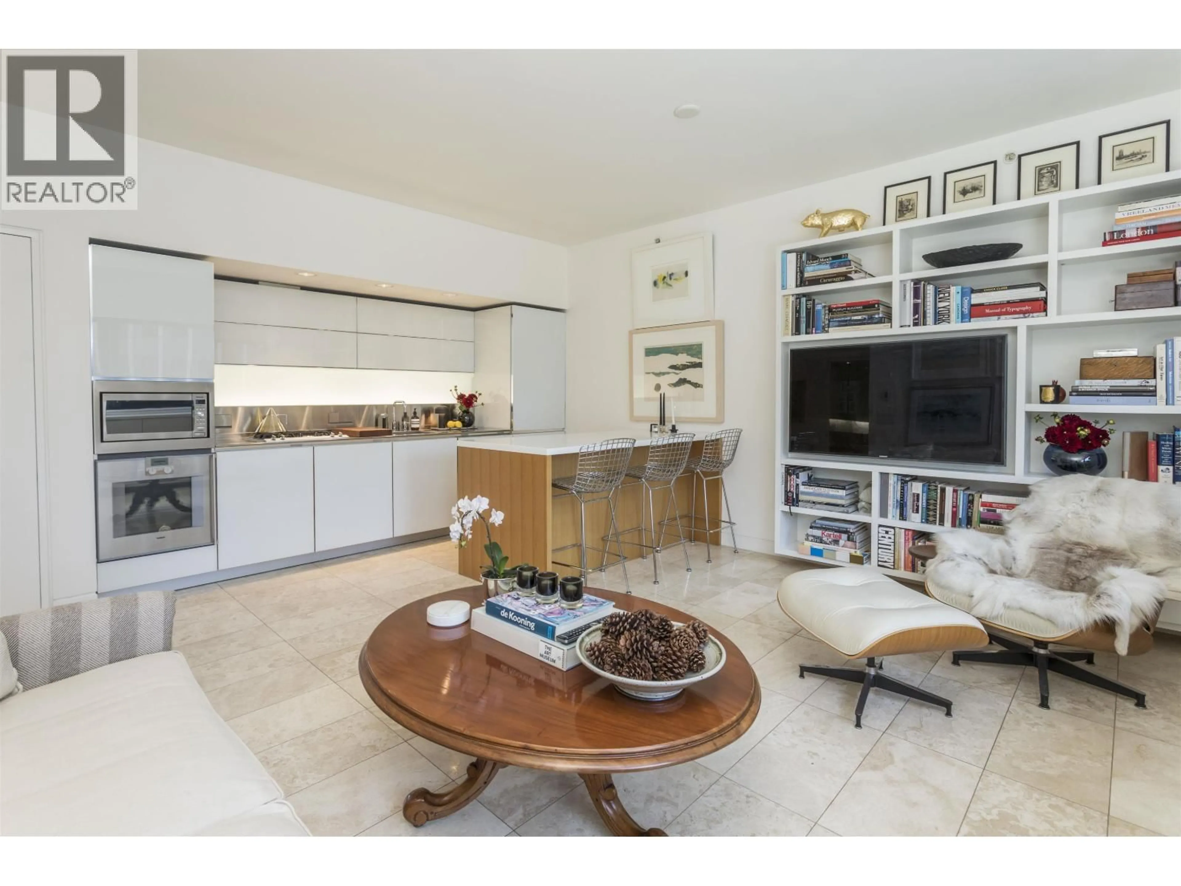 Open concept kitchen, ceramic/tile floor for 1906 - 838 HASTINGS STREET, Vancouver British Columbia V6C0A6