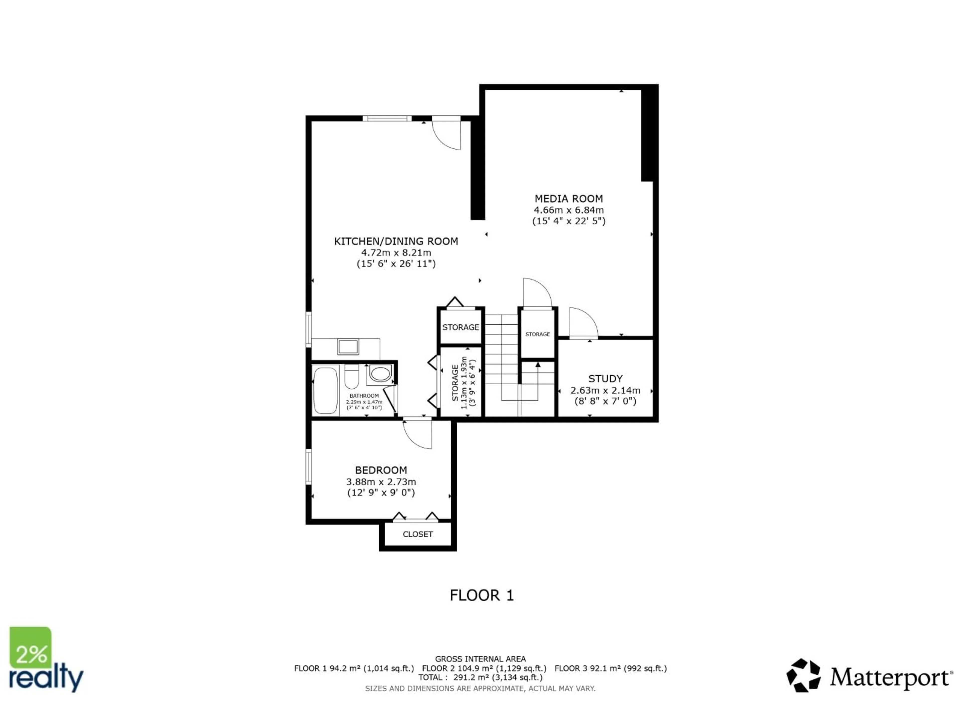 Floor plan for 14765 34 AVENUE, Surrey British Columbia V4P0B2