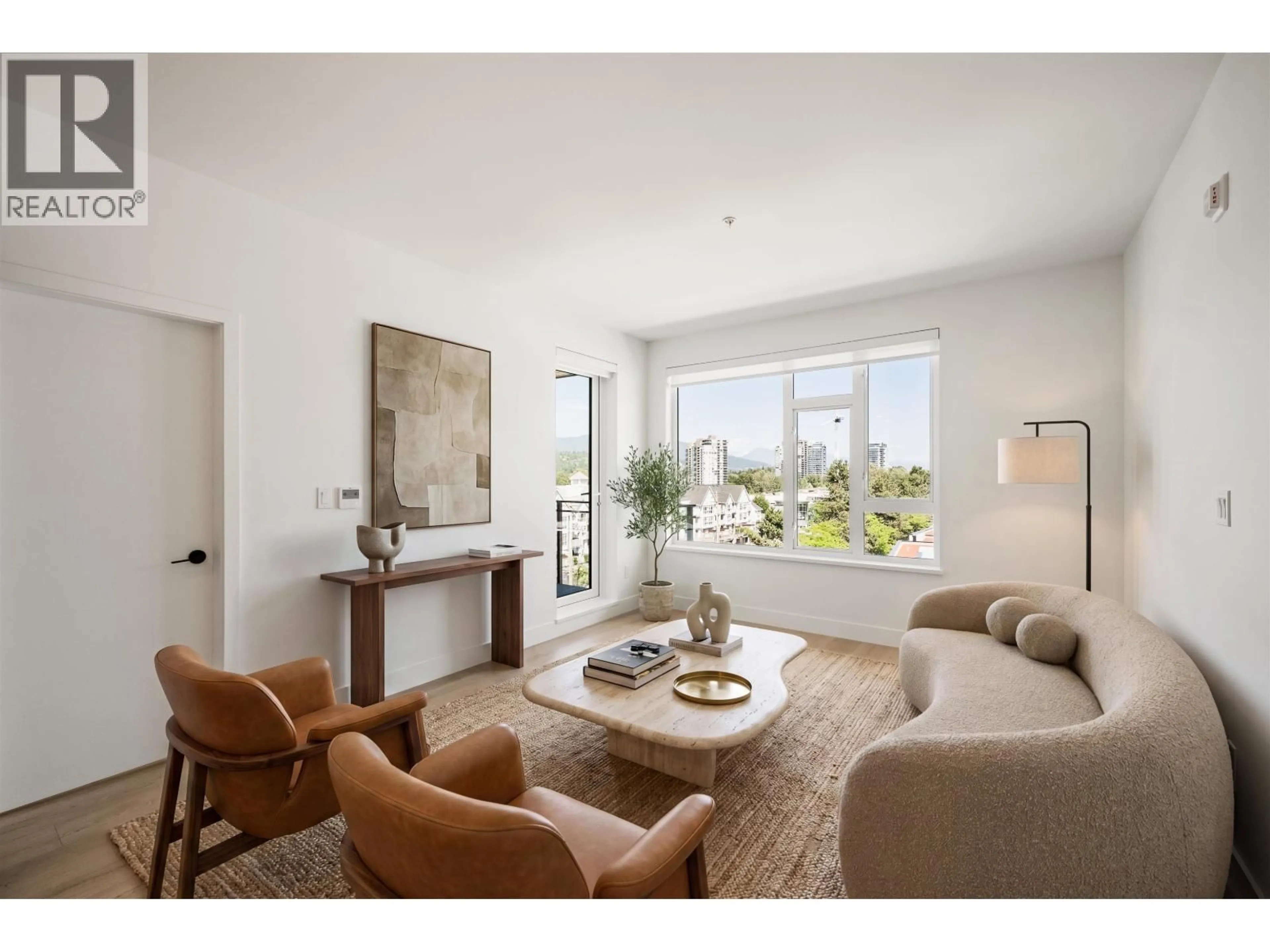 Living room with furniture, unknown for 603 - 111 BULLER STREET, Port Moody British Columbia V3H0P5