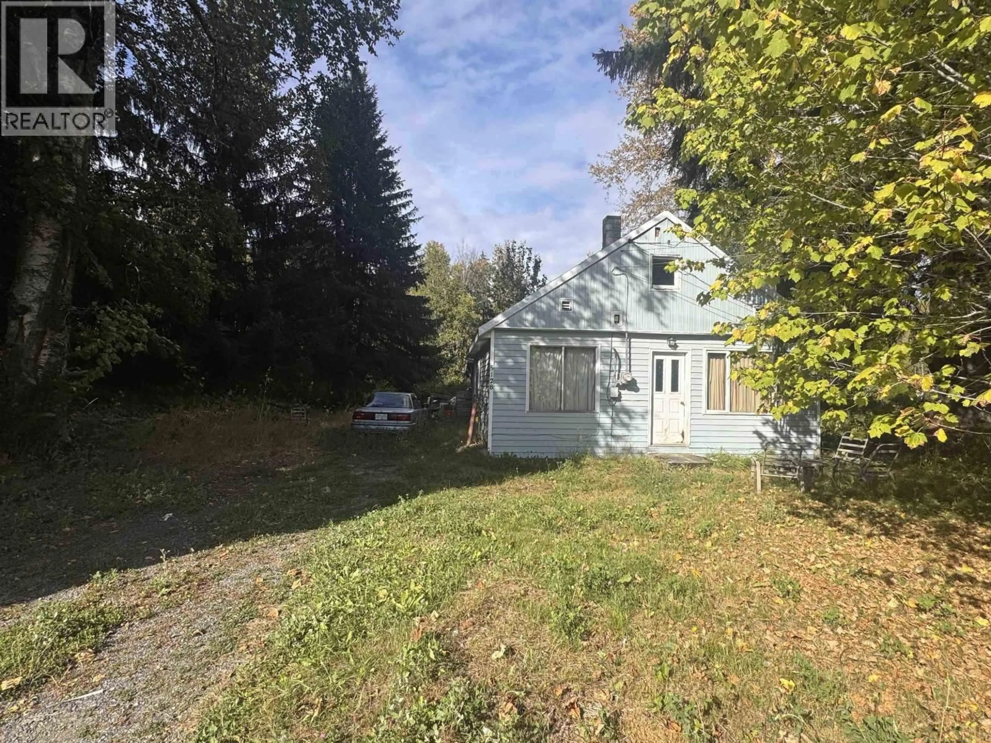 A pic from outside/outdoor area/front of a property/back of a property/a pic from drone, unknown for 5128 MEDEEK AVENUE, Terrace British Columbia V8G1E1