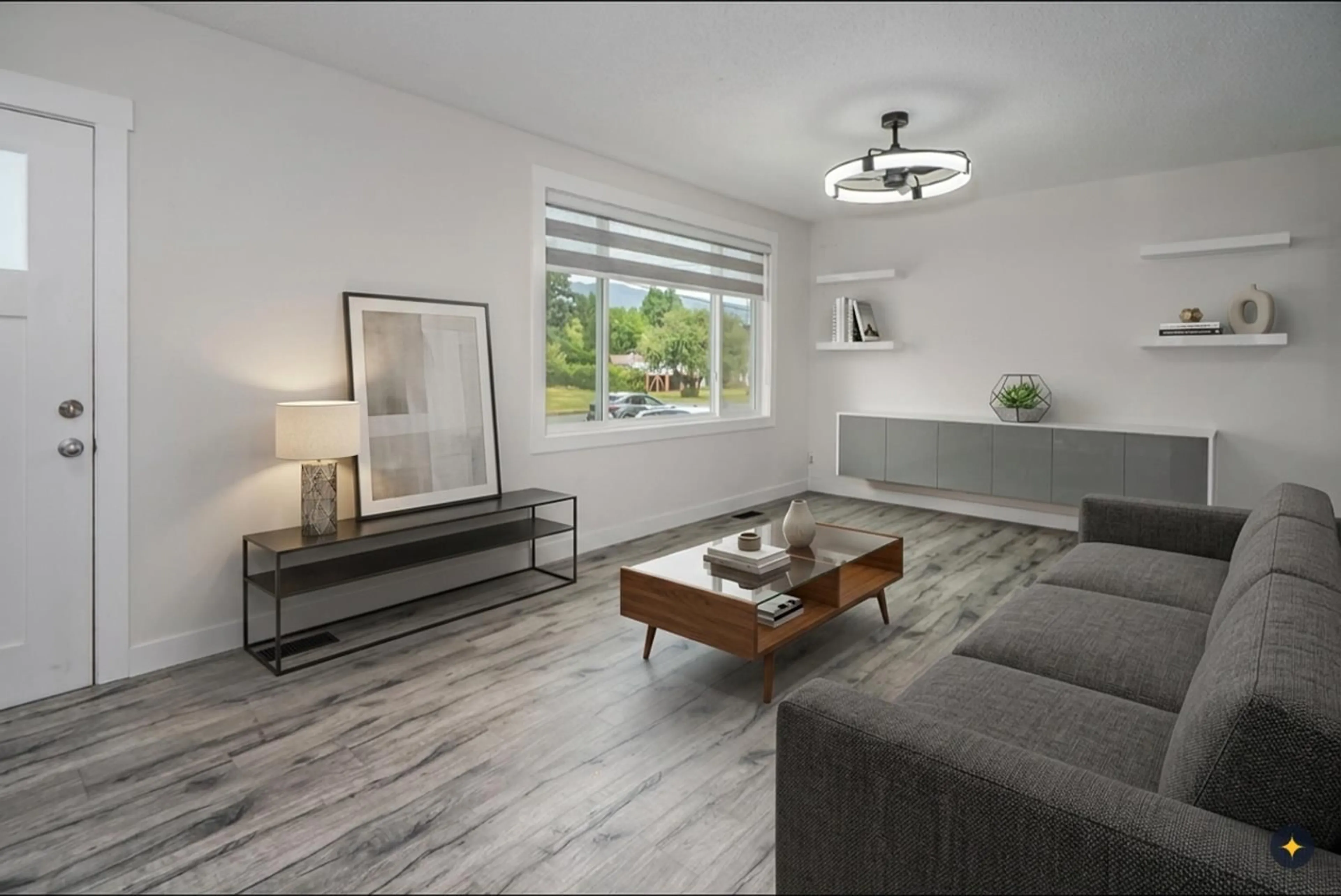 Living room with furniture, unknown for 8762 BELLEVUE DRIVE, Chilliwack British Columbia V2P3W7