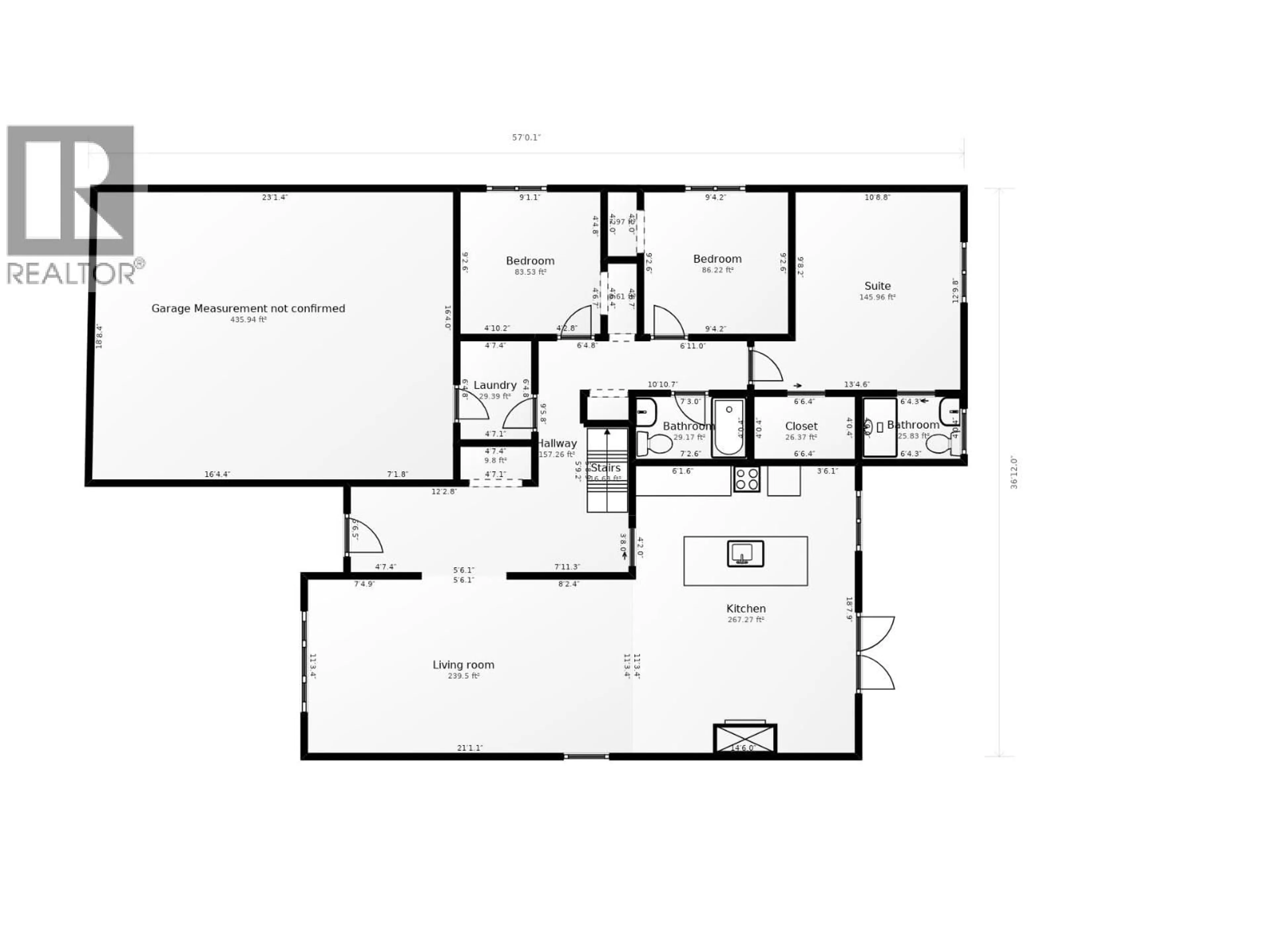 Floor plan for 9003 115 AVENUE, Fort St. John British Columbia V1J6J3