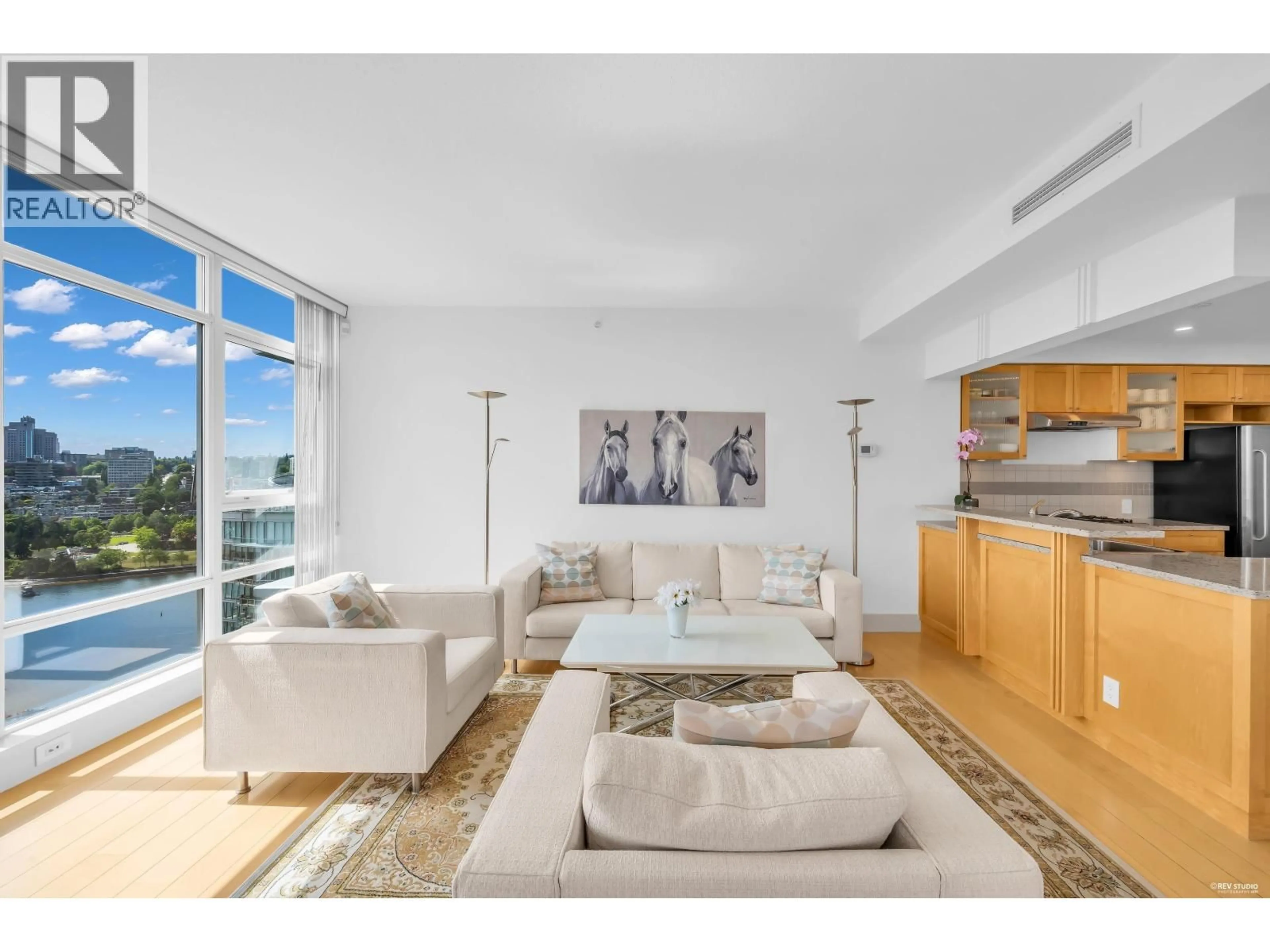 Living room with furniture, unknown for 2502 - 1483 HOMER STREET, Vancouver British Columbia V6Z3C7