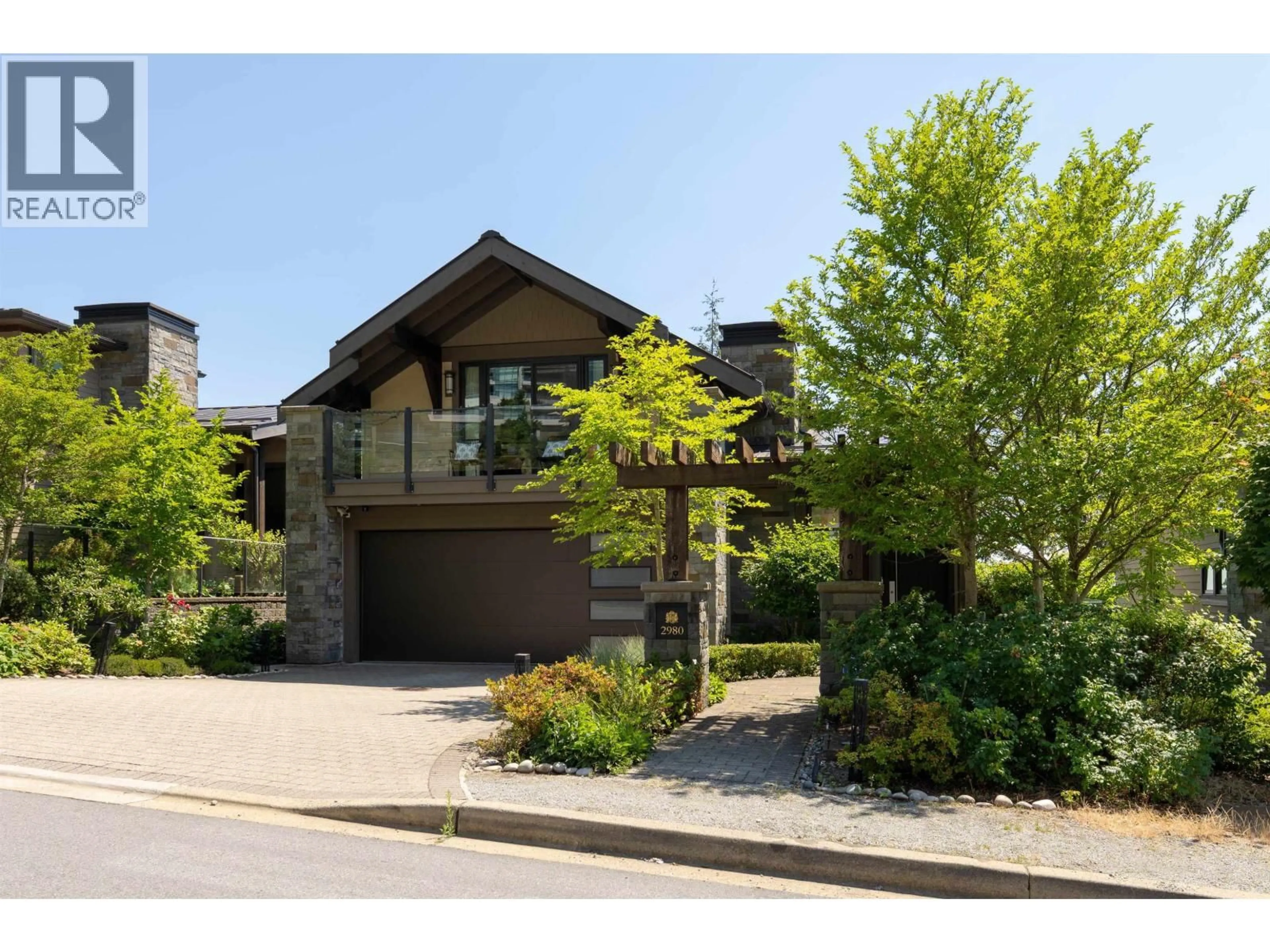 Home with brick exterior material, street for 2980 BURFIELD PLACE, West Vancouver British Columbia V7S0A9