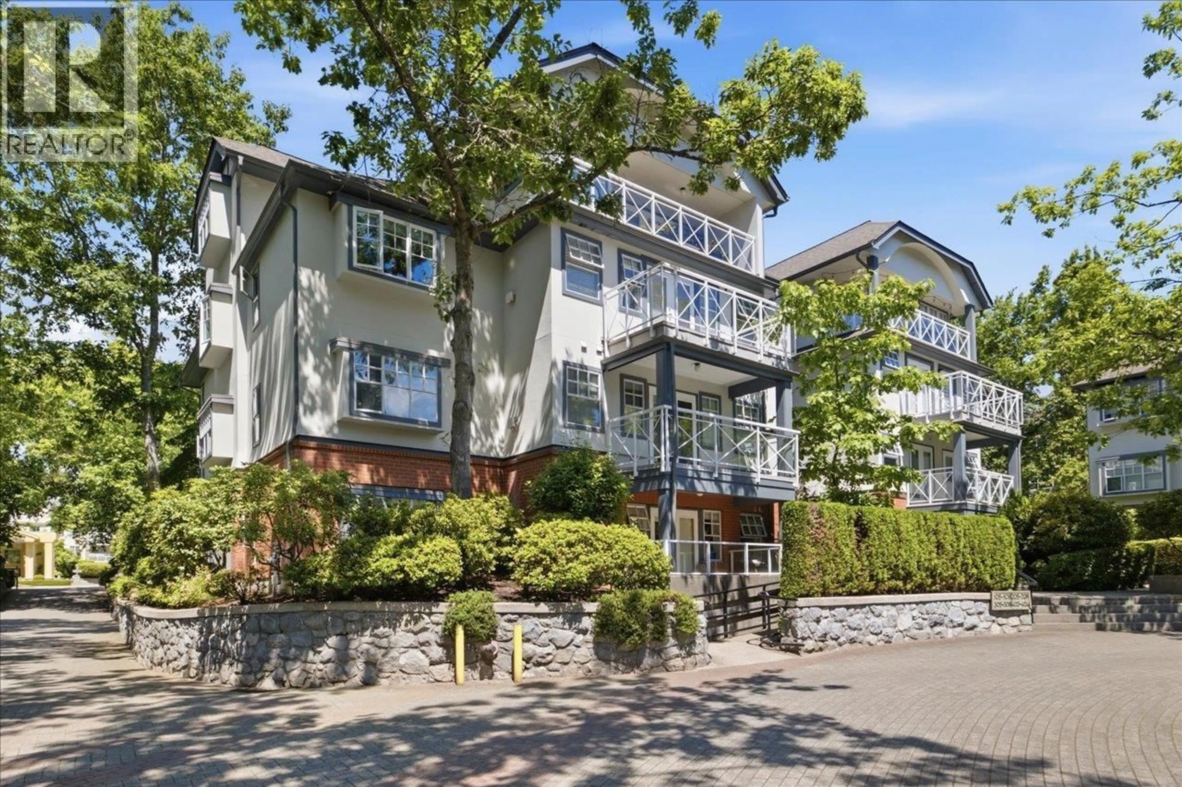 A pic from outside/outdoor area/front of a property/back of a property/a pic from drone, street for 308 - 5880 HAMPTON PLACE, Vancouver British Columbia V6T2E9