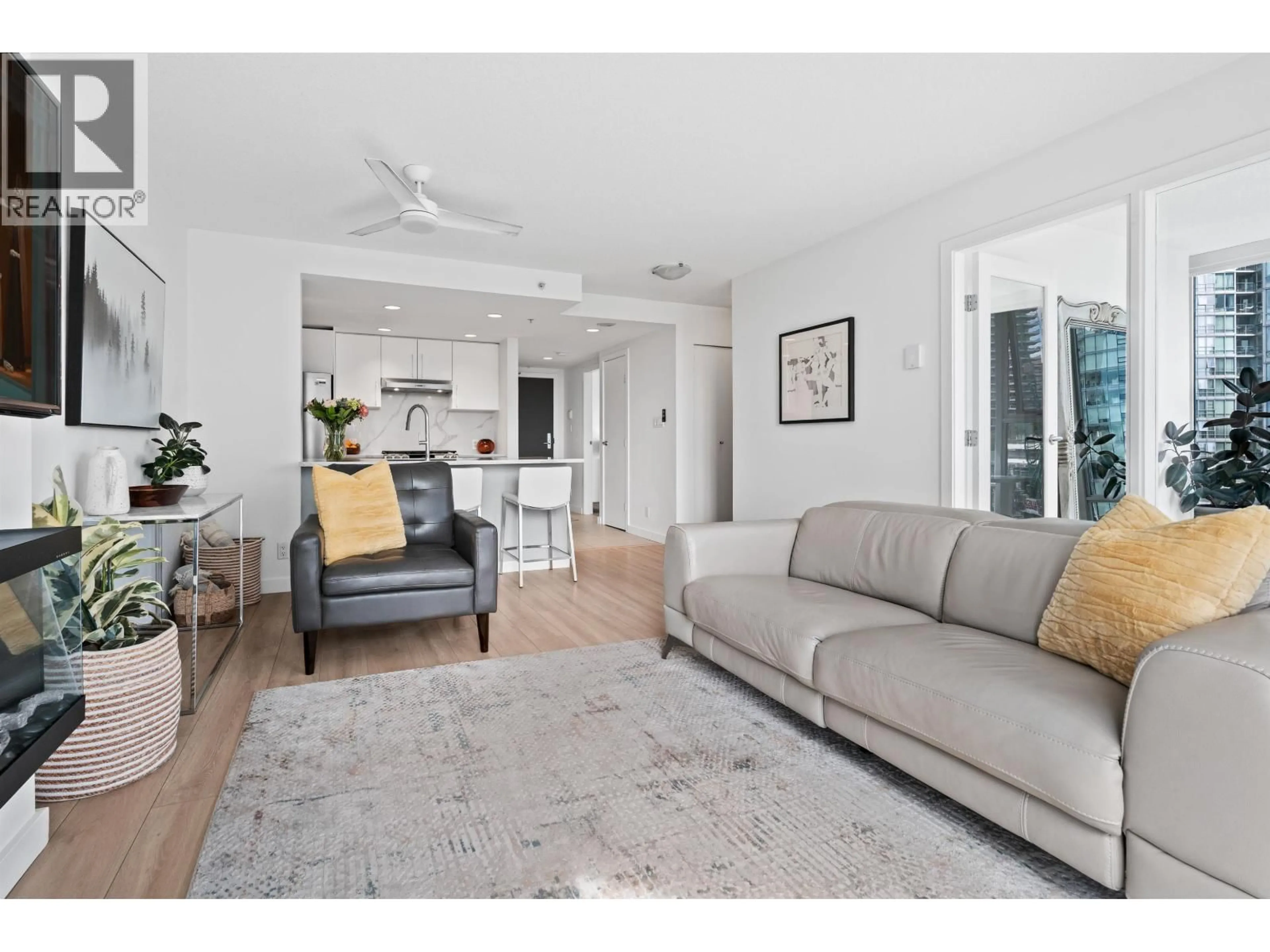 Living room with furniture, unknown for 1207 - 455 BEACH CRESCENT, Vancouver British Columbia V6Z3E5