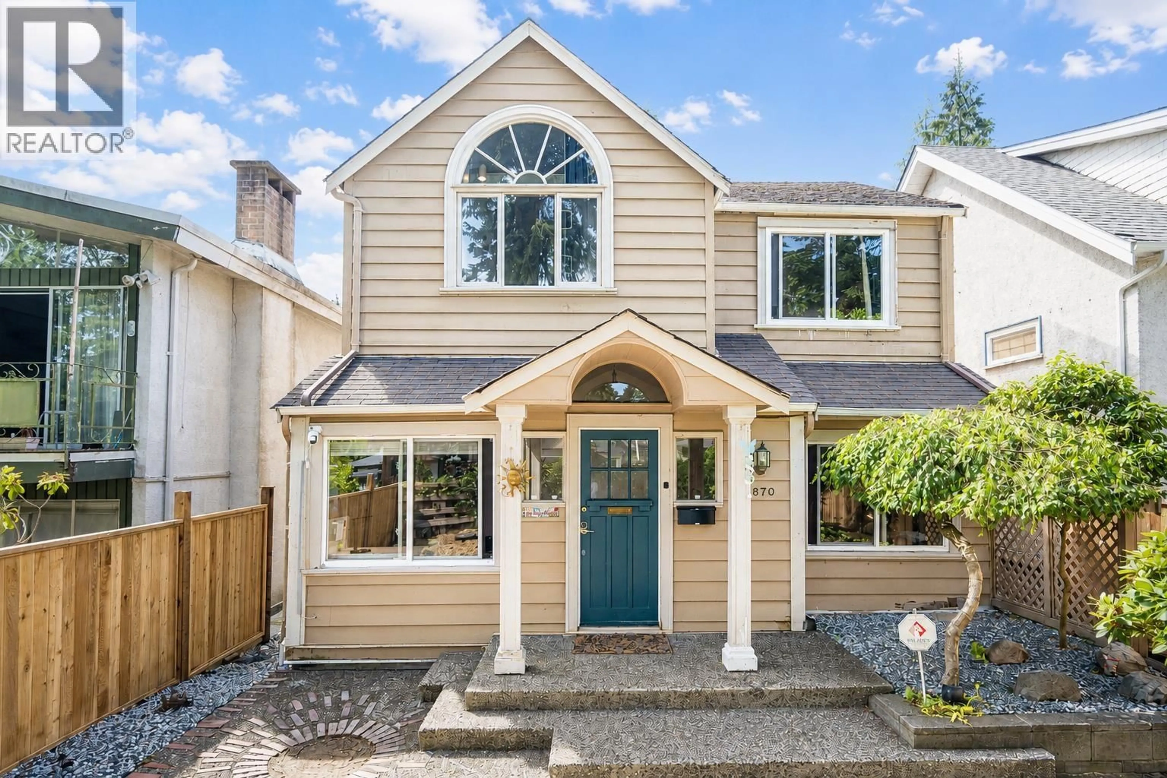 Home with vinyl exterior material, street for 3870 17TH AVENUE, Vancouver British Columbia V6S1A4